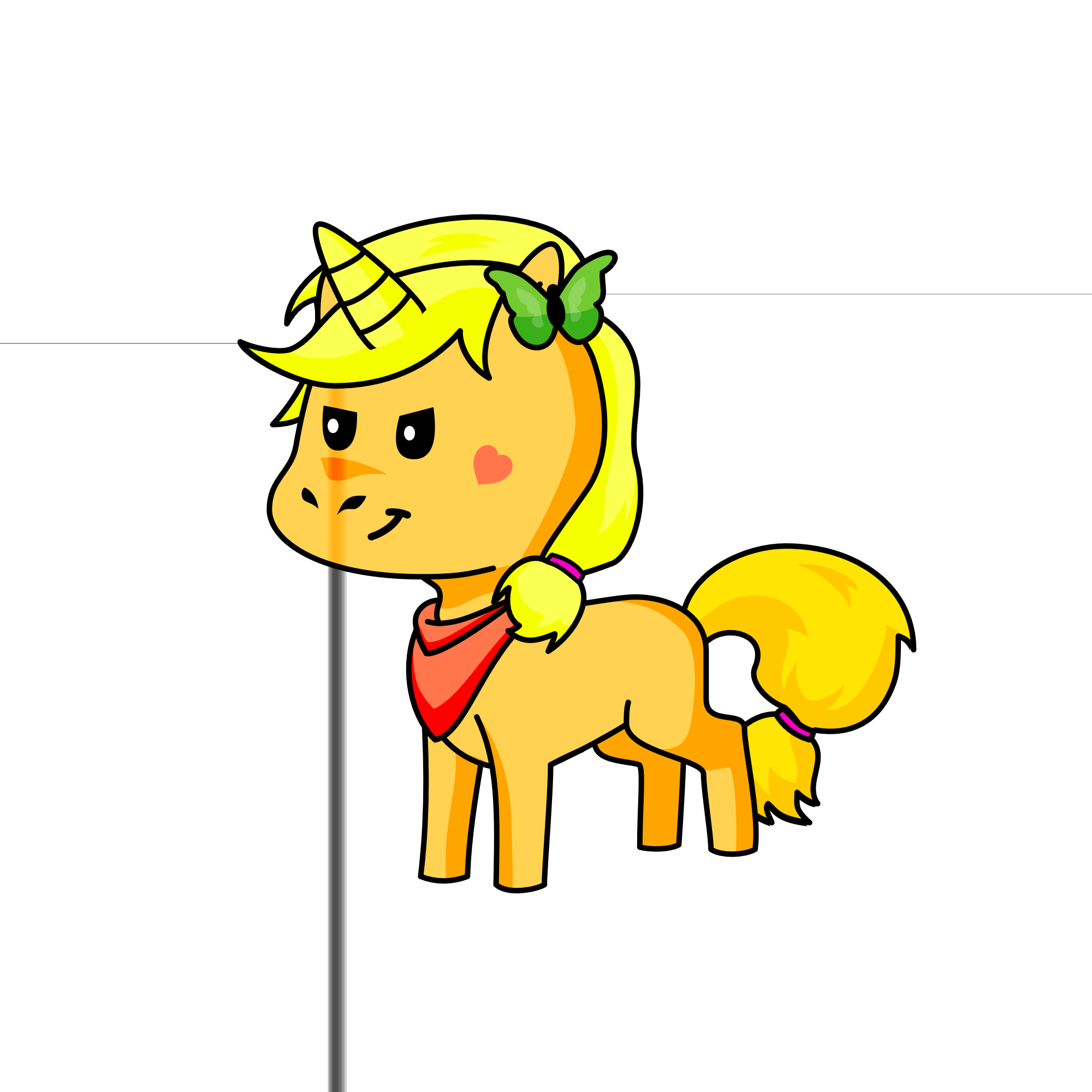Samantha, the unicorn