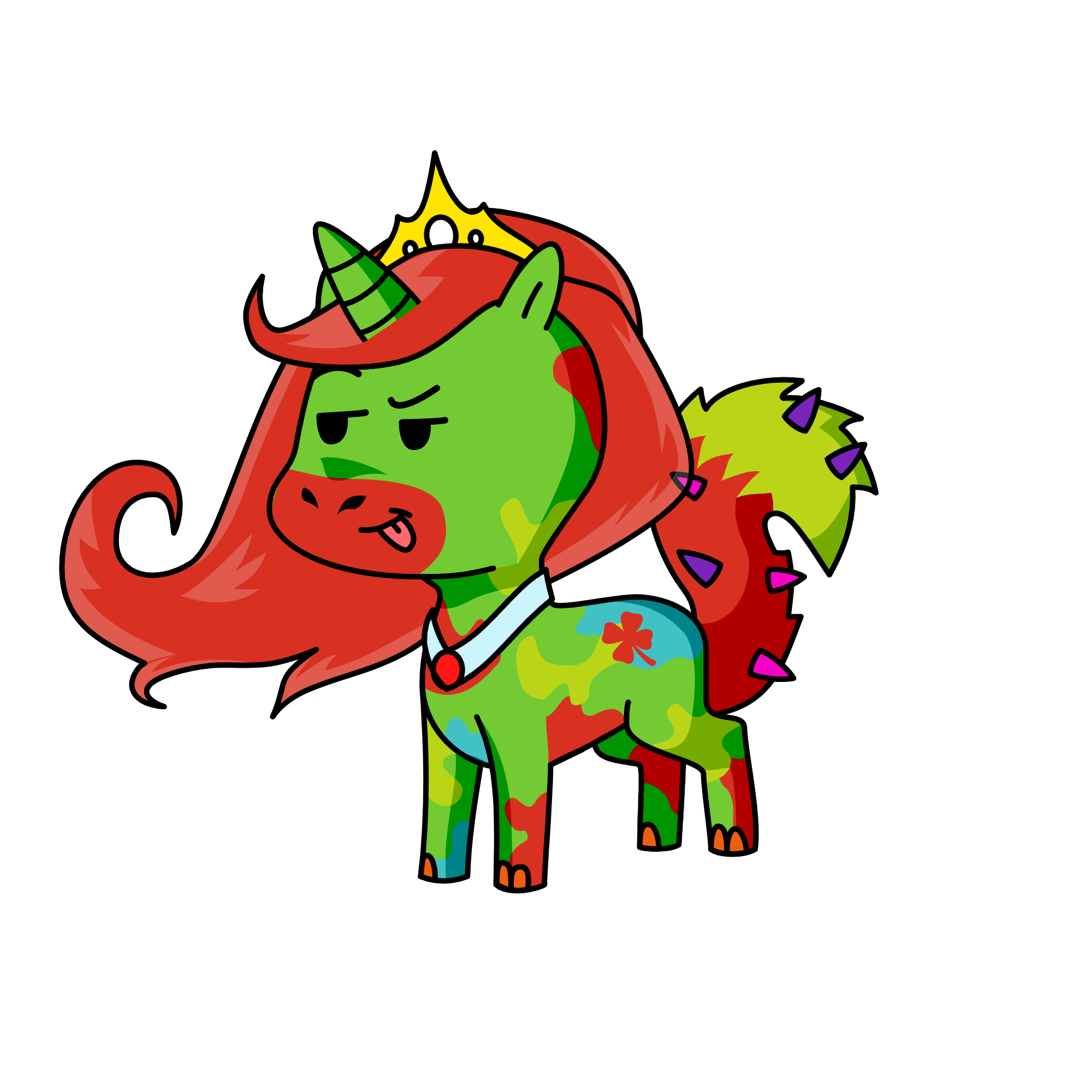GIRLQUEENNNNNN, the unicorn