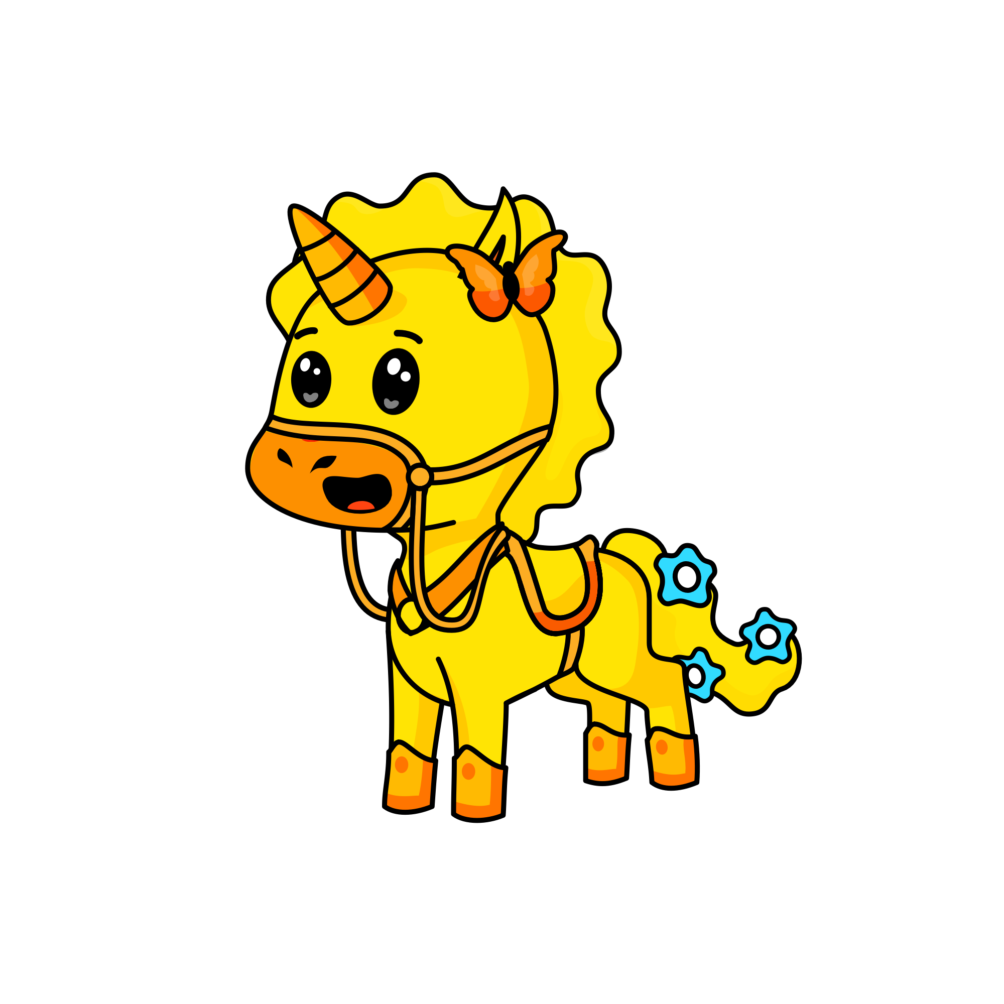 Sunny, the unicorn
