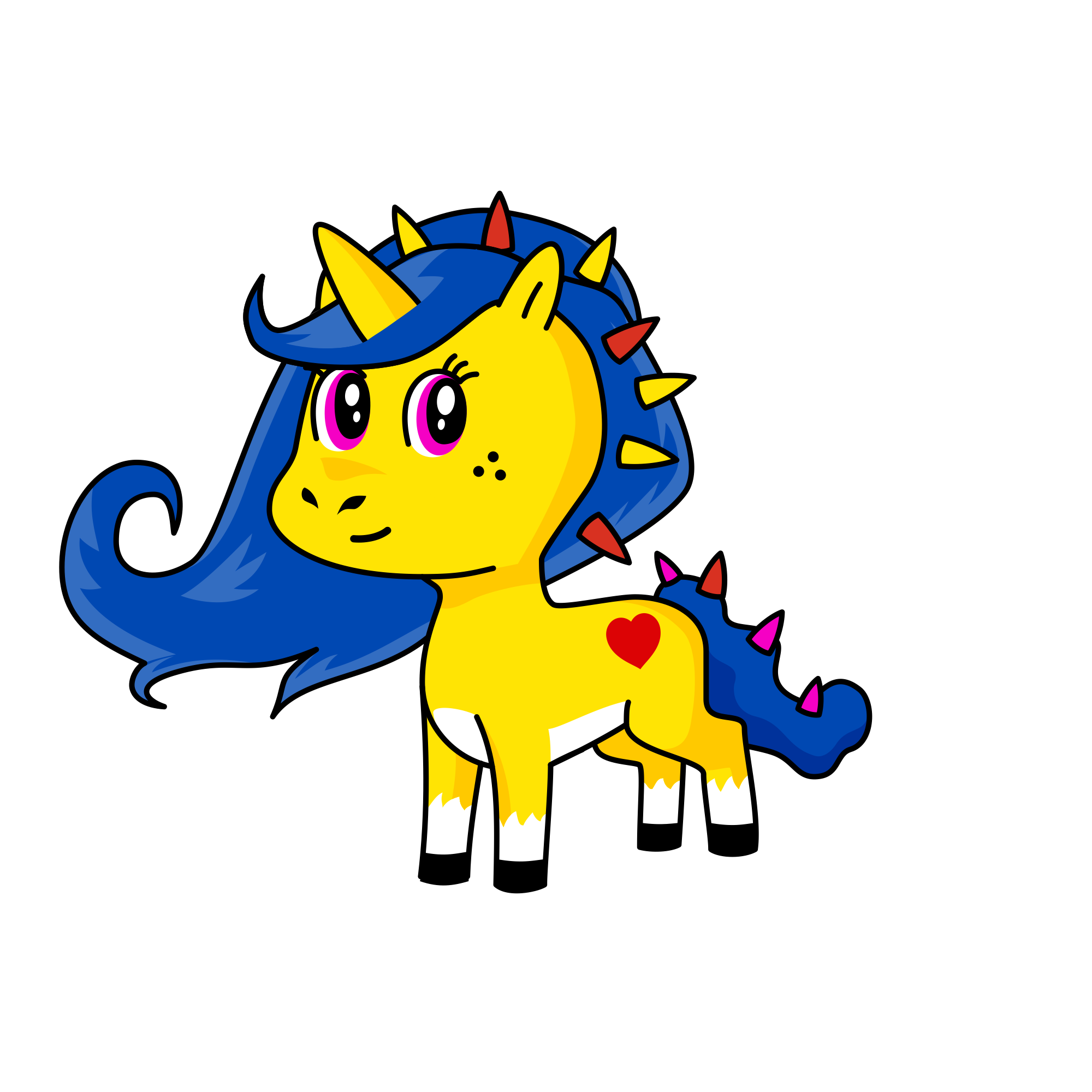 Go getter, the unicorn