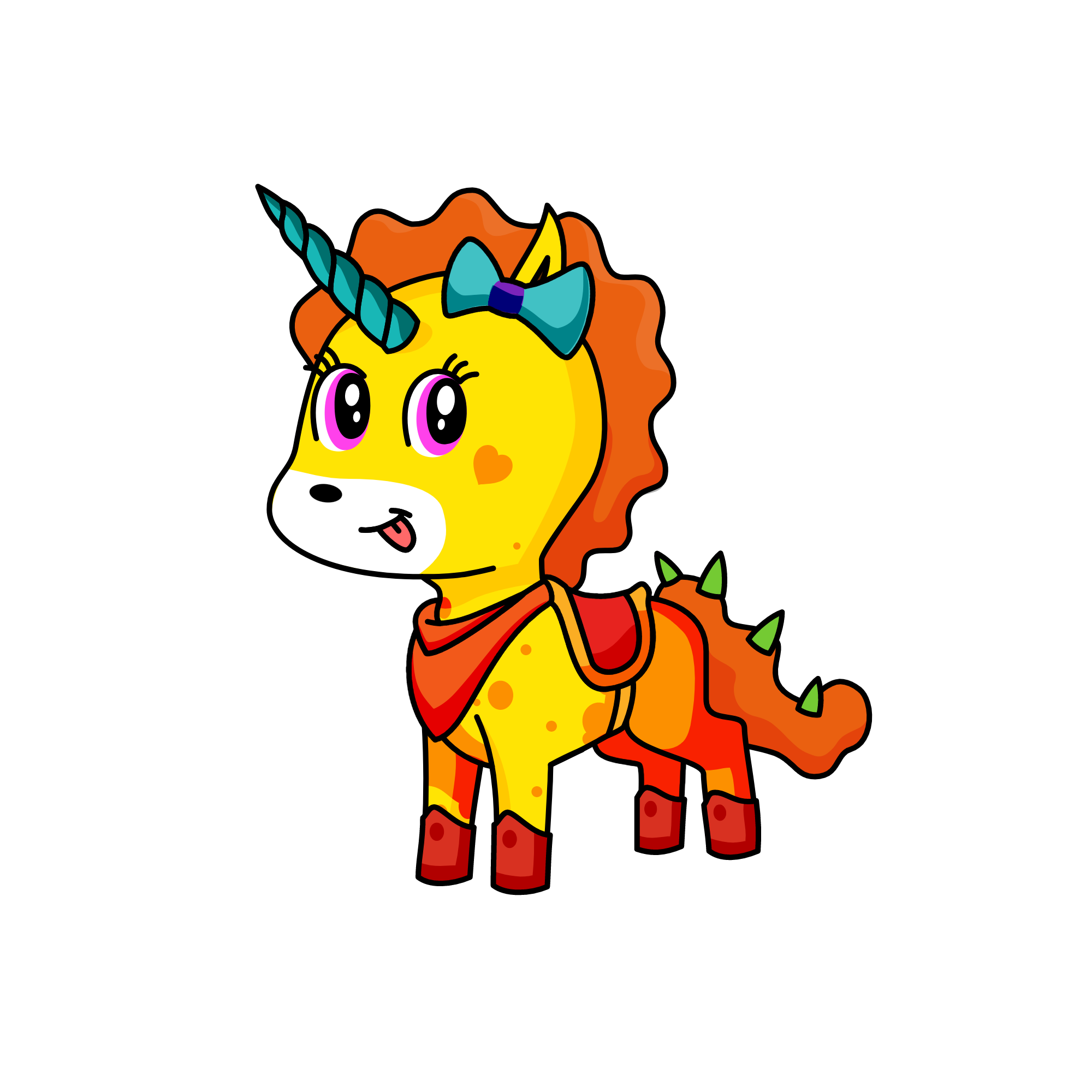 Dessert, the unicorn