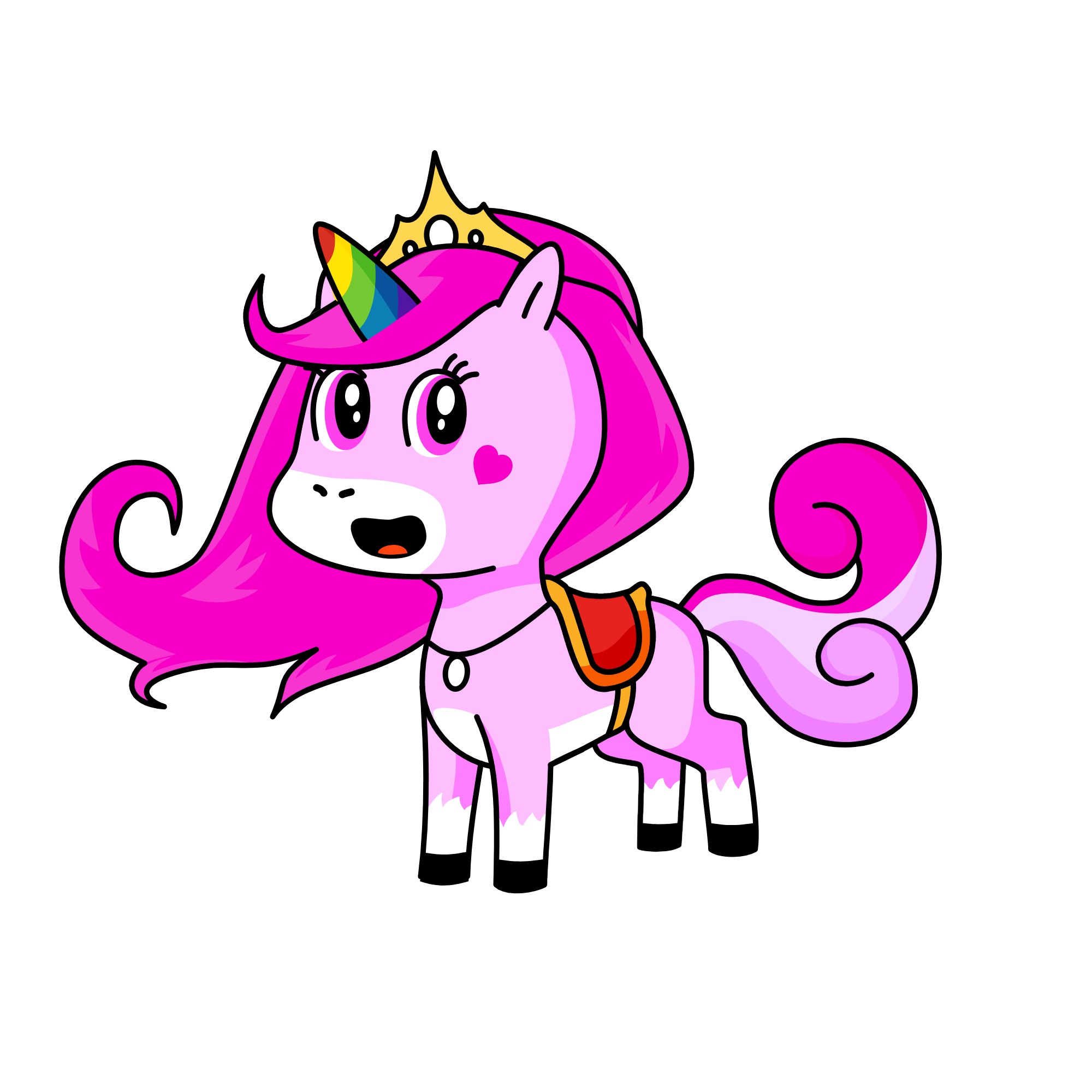 Rose, the unicorn