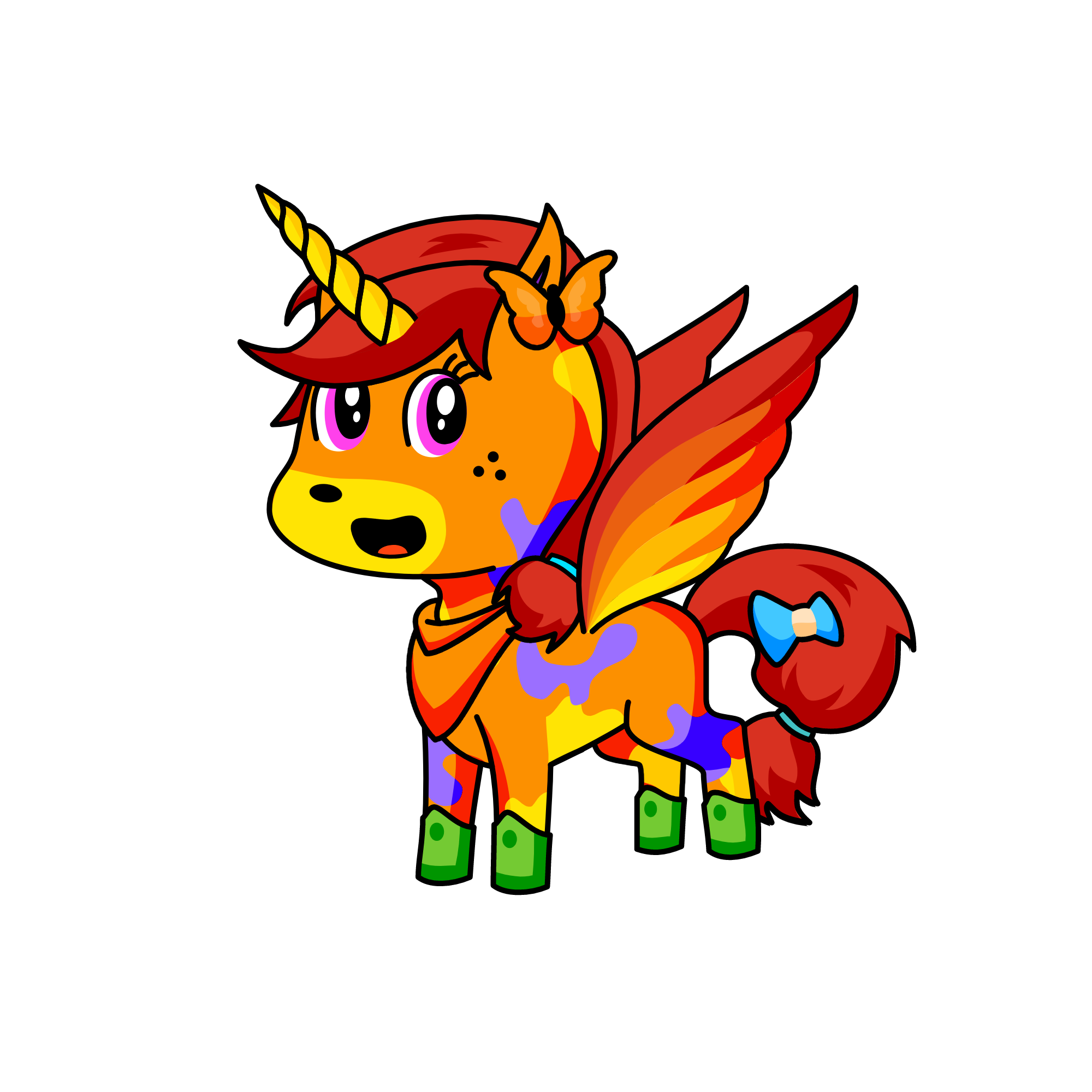 Warmglow, the unicorn