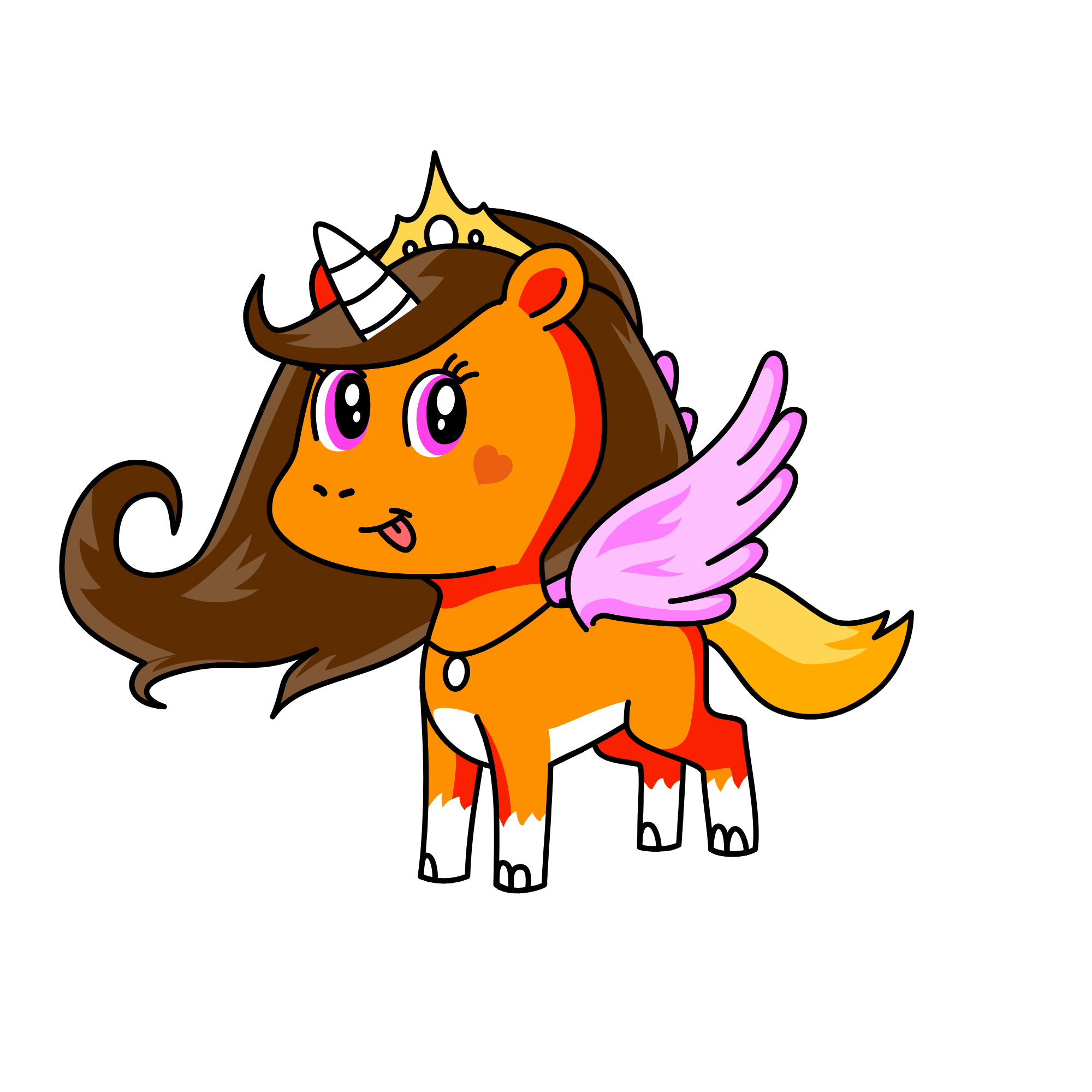 汪汪汪, the unicorn