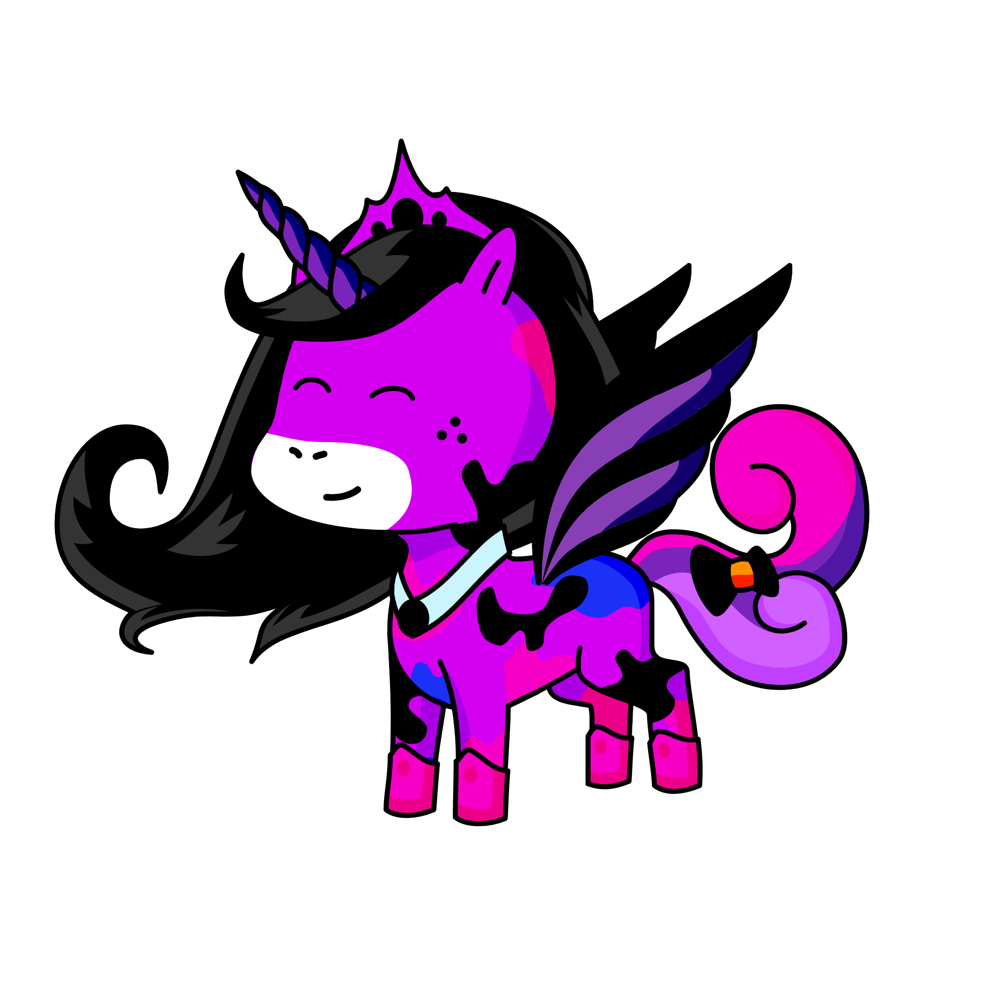 Queen Darkrai, the unicorn