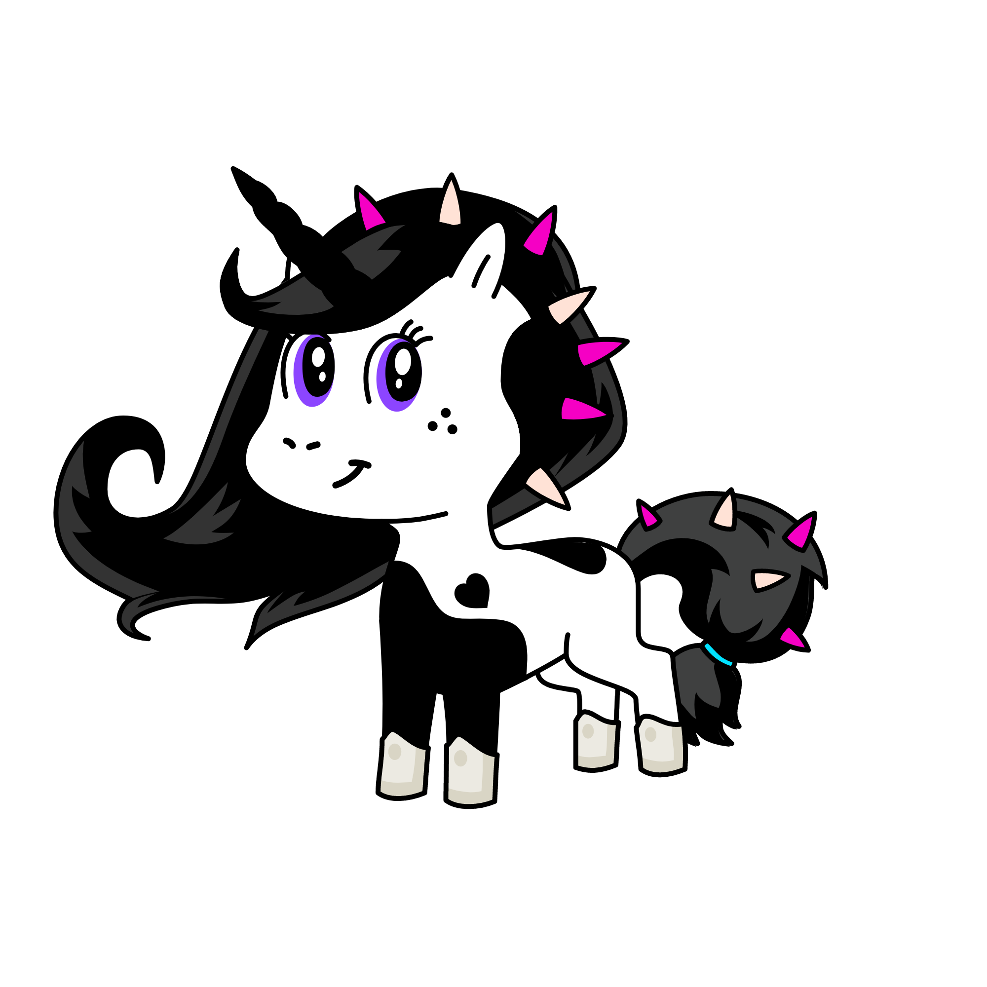 Blackphire, the unicorn