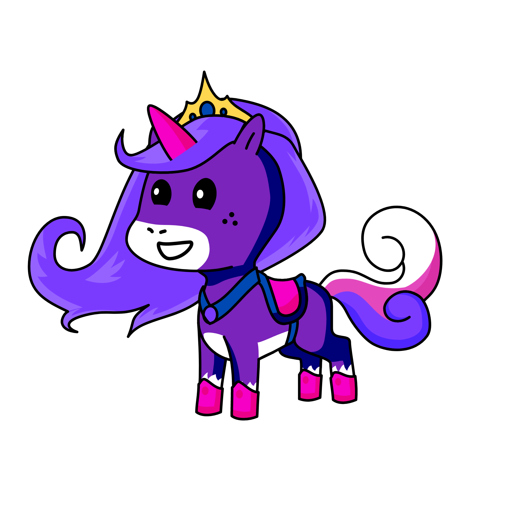 Loona, the unicorn