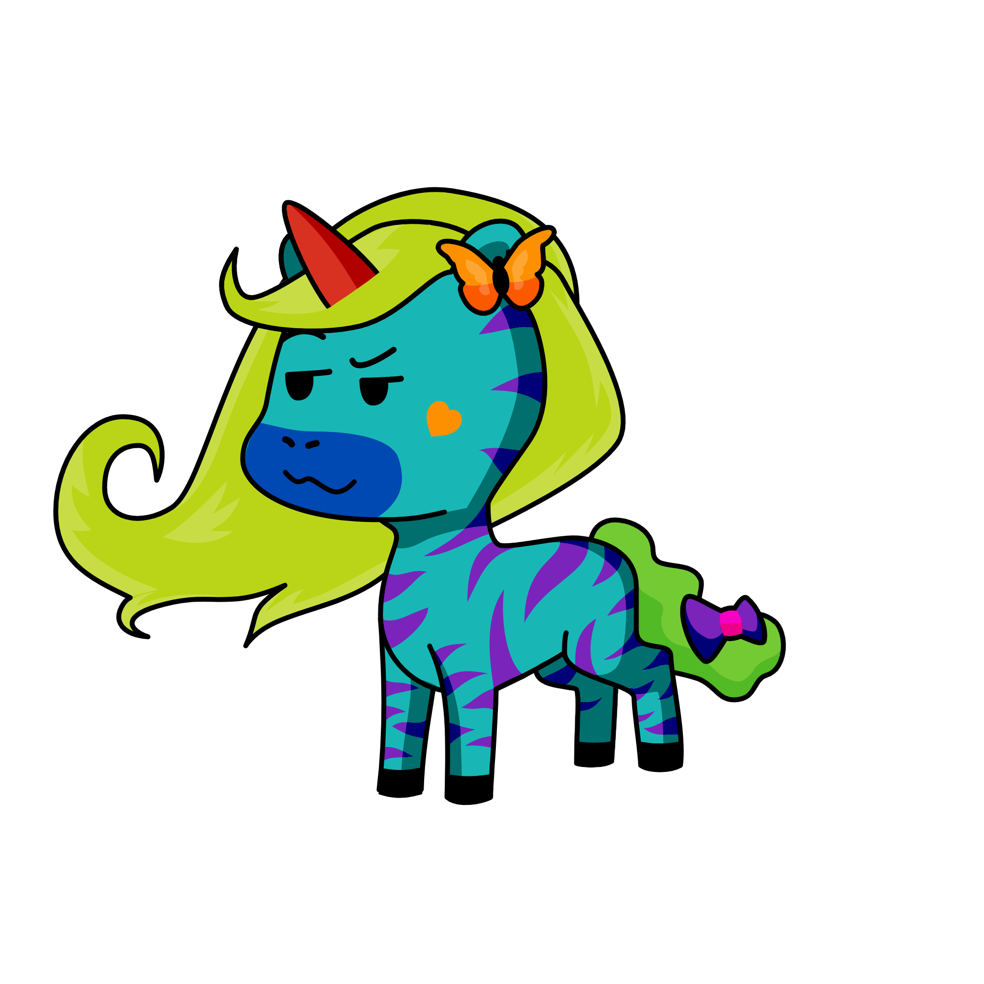 Palomita, the unicorn