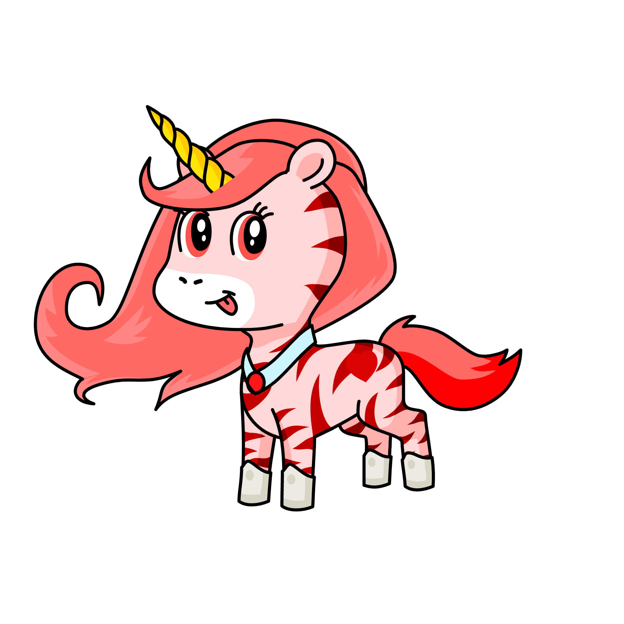 Valentin, the unicorn