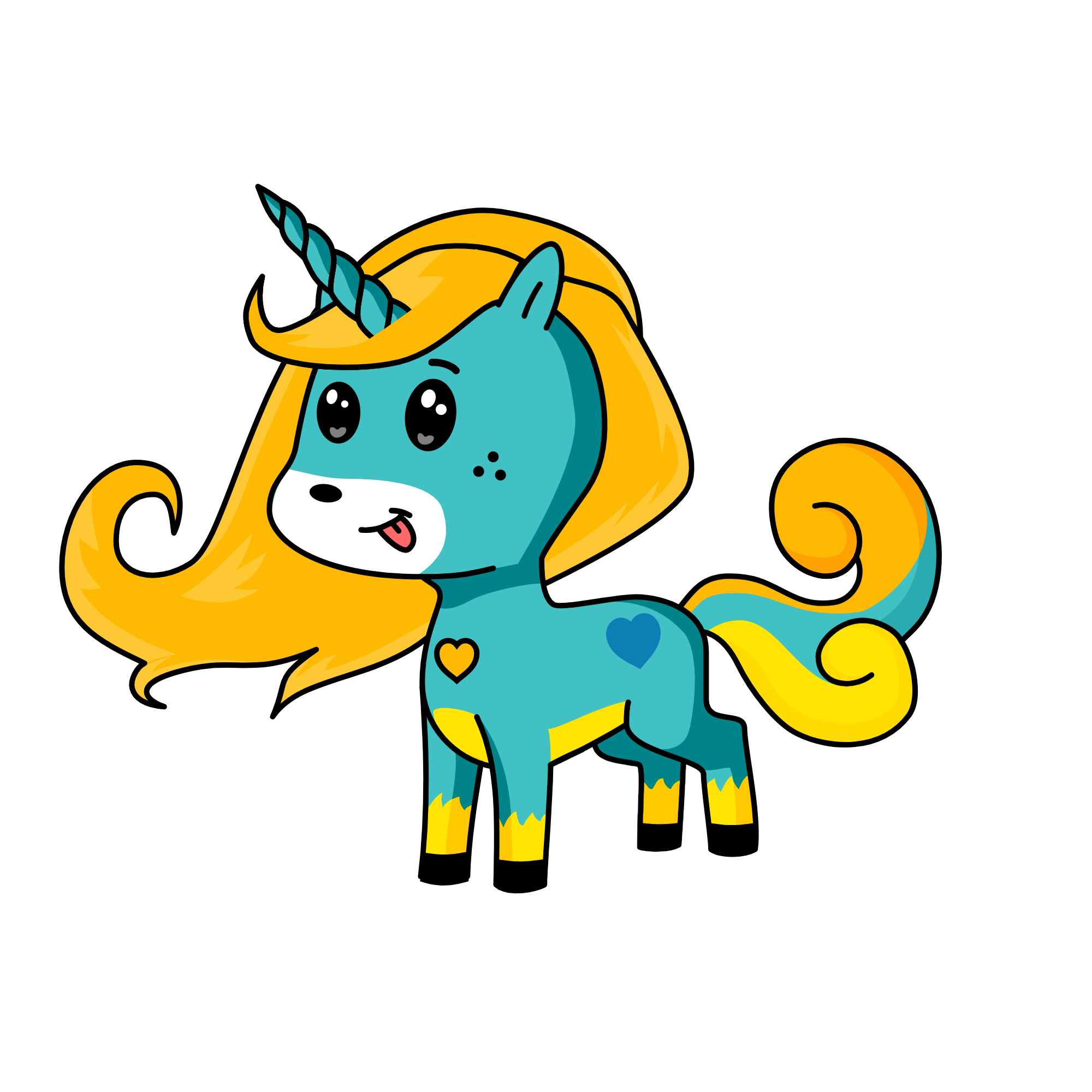 Emily, the unicorn
