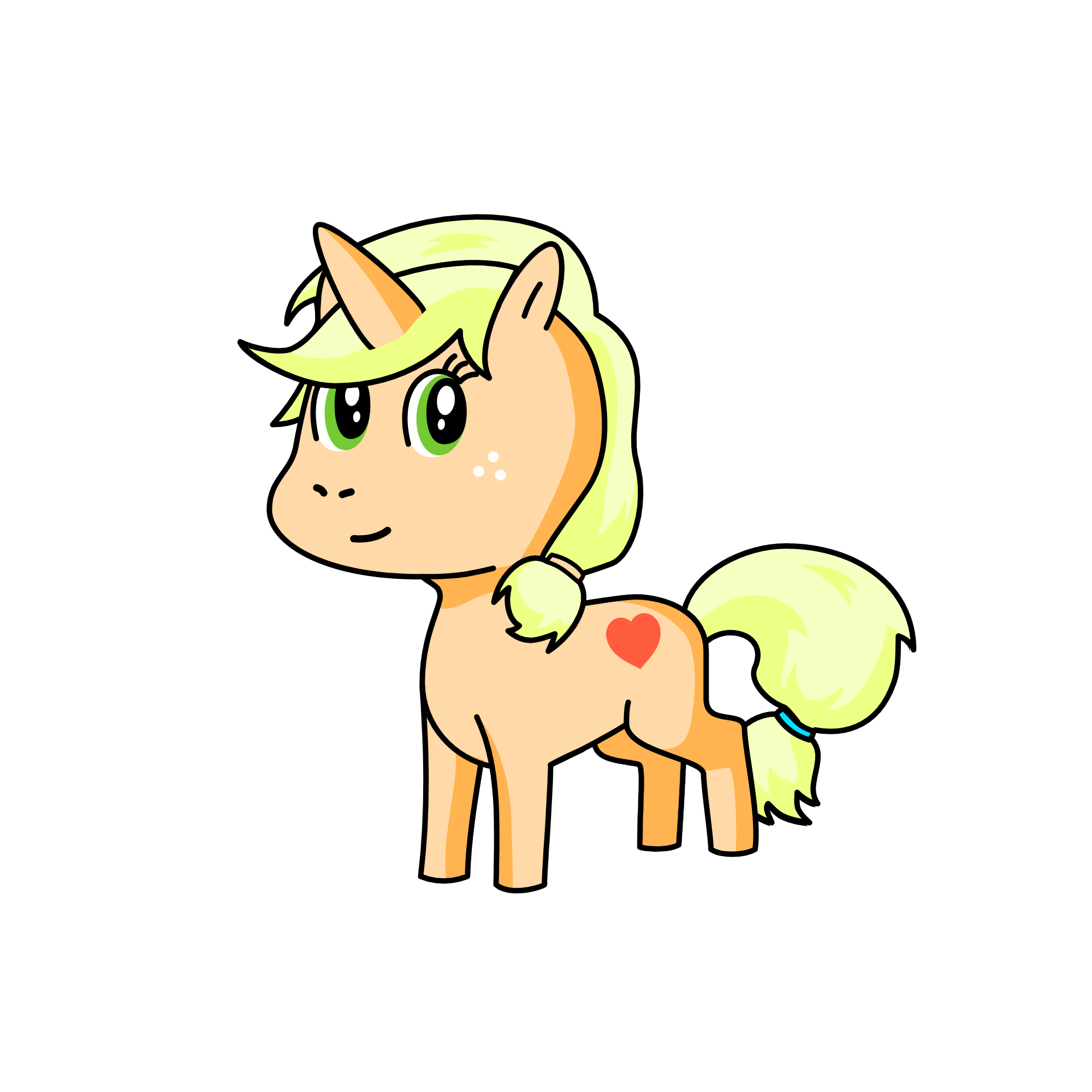 Manzana jackleine , the unicorn