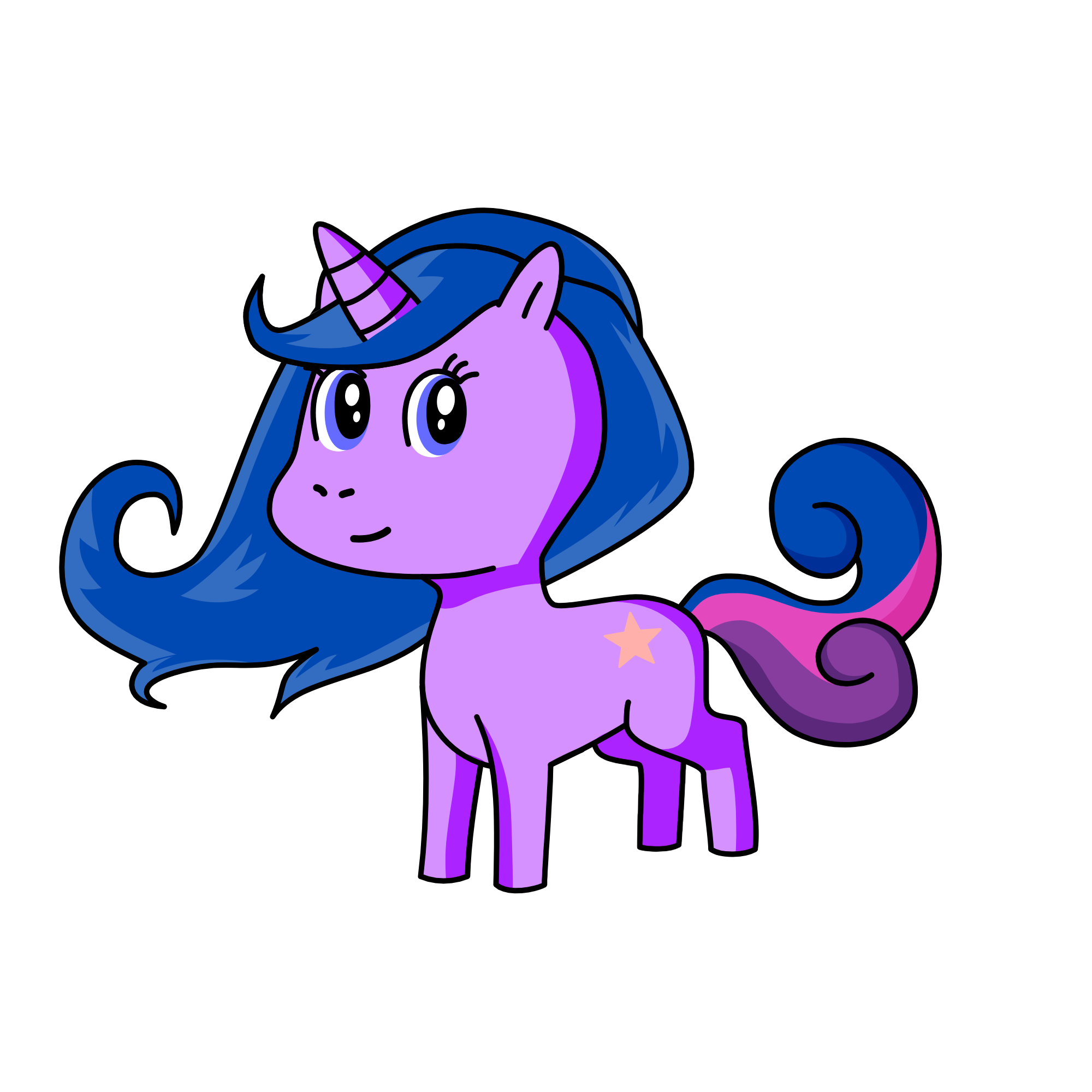Twiligbht esperkle, the unicorn