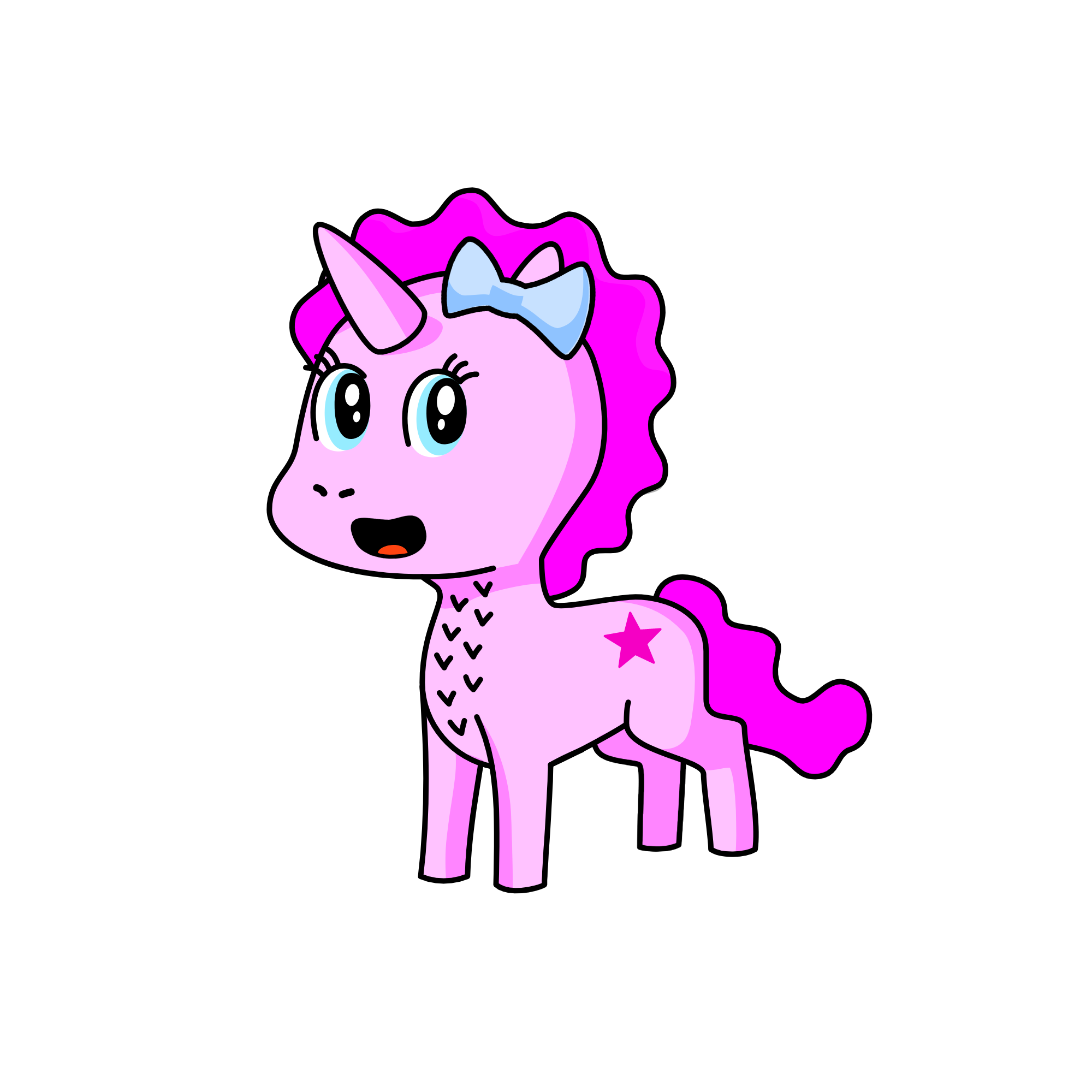 pinkita paisito, the unicorn