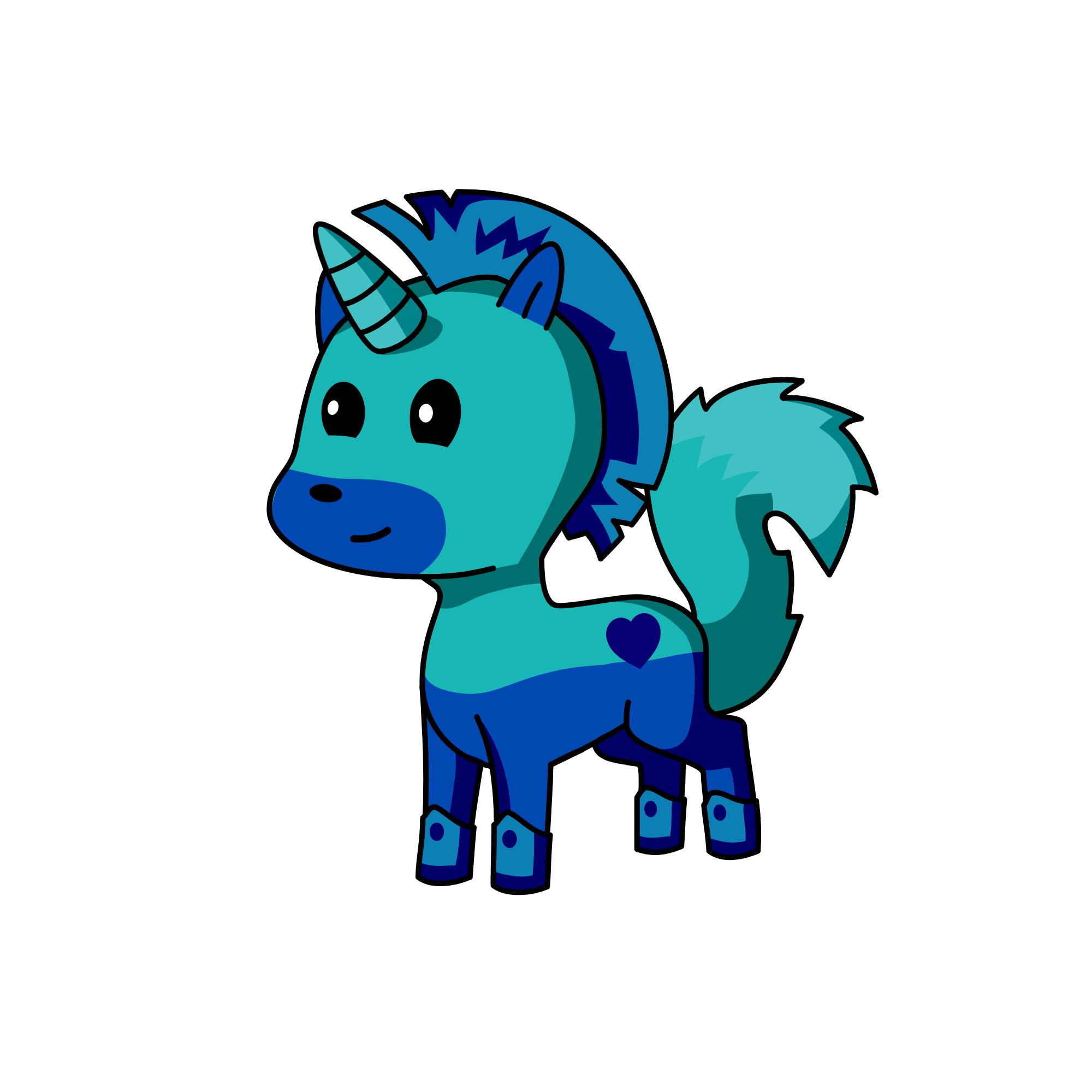 Brady, the unicorn