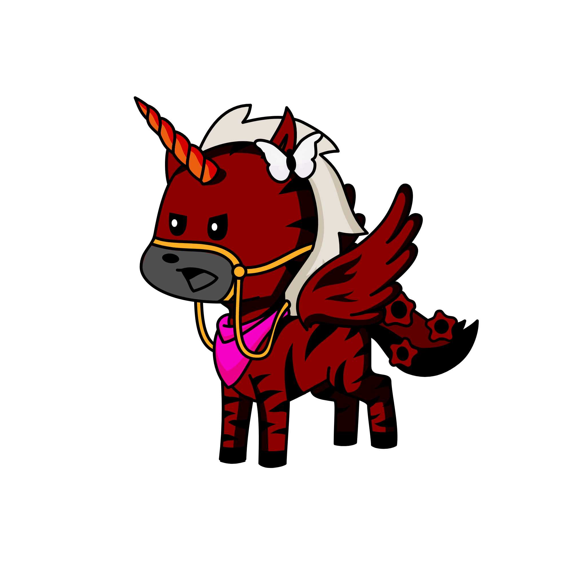 Brownie, the unicorn