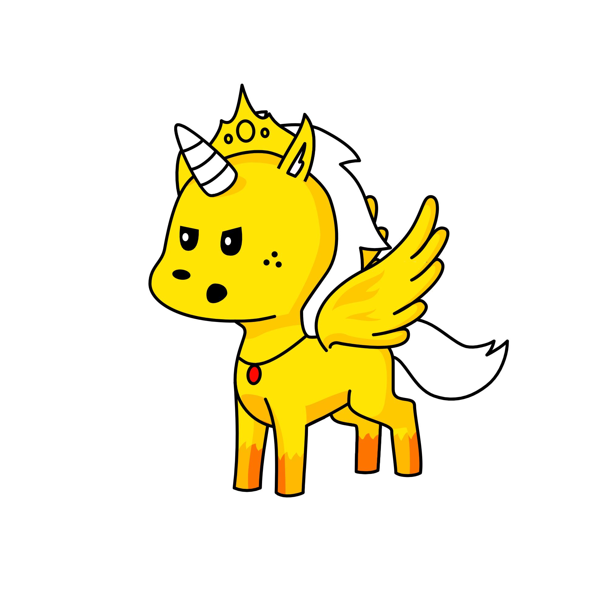 Yavi (Horse ver), the unicorn