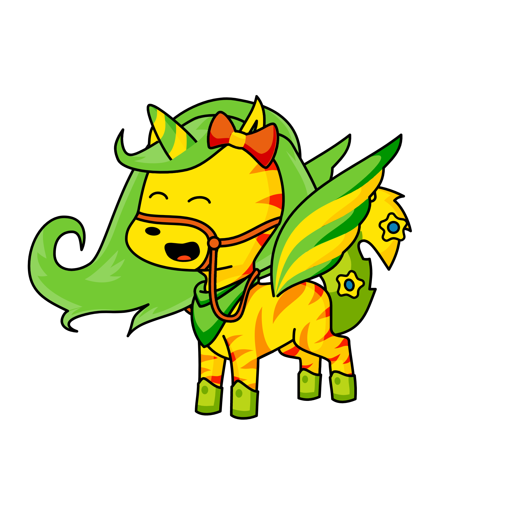 Greenera, the unicorn