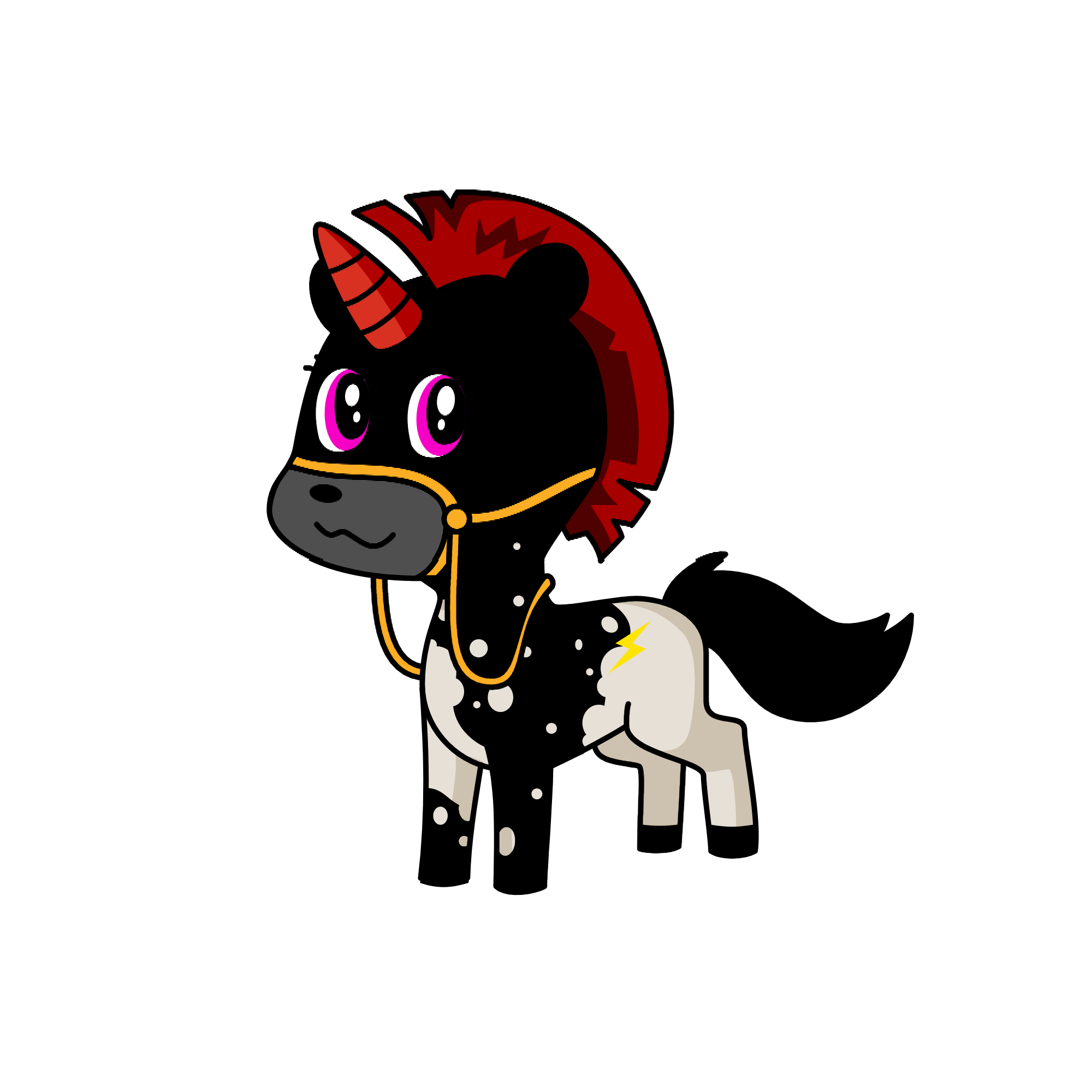 Dash, the unicorn