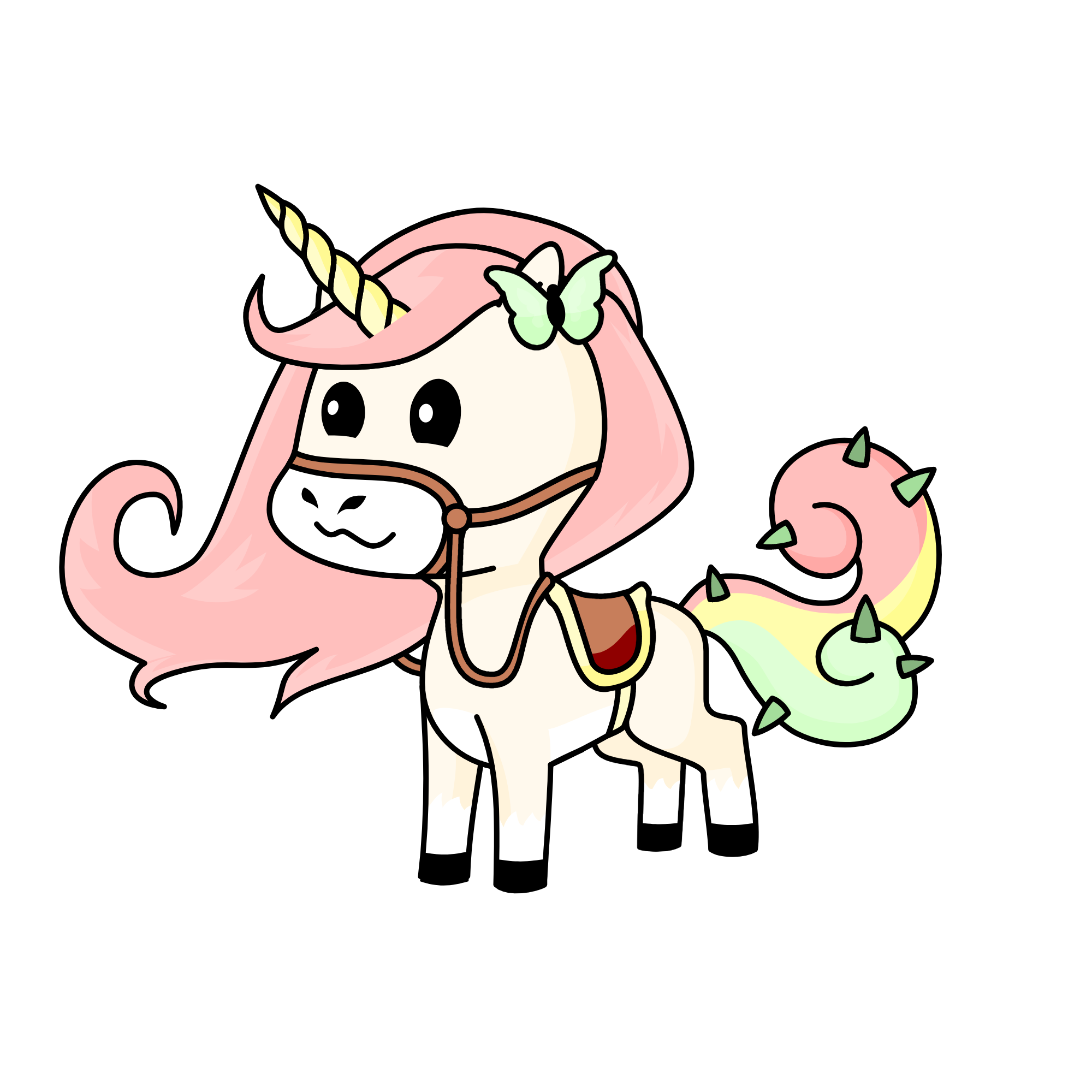 baby bop, the unicorn