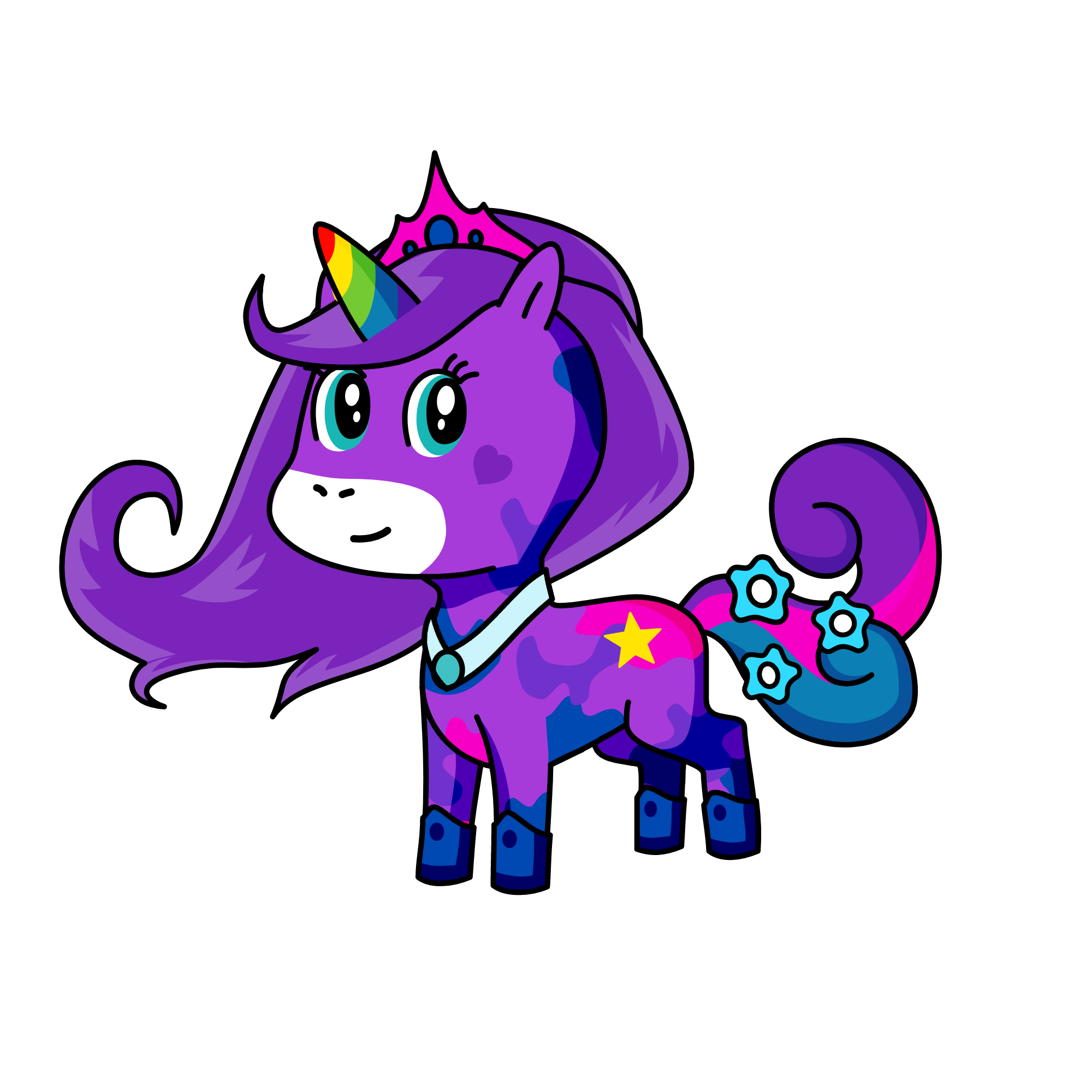 Emily, the unicorn