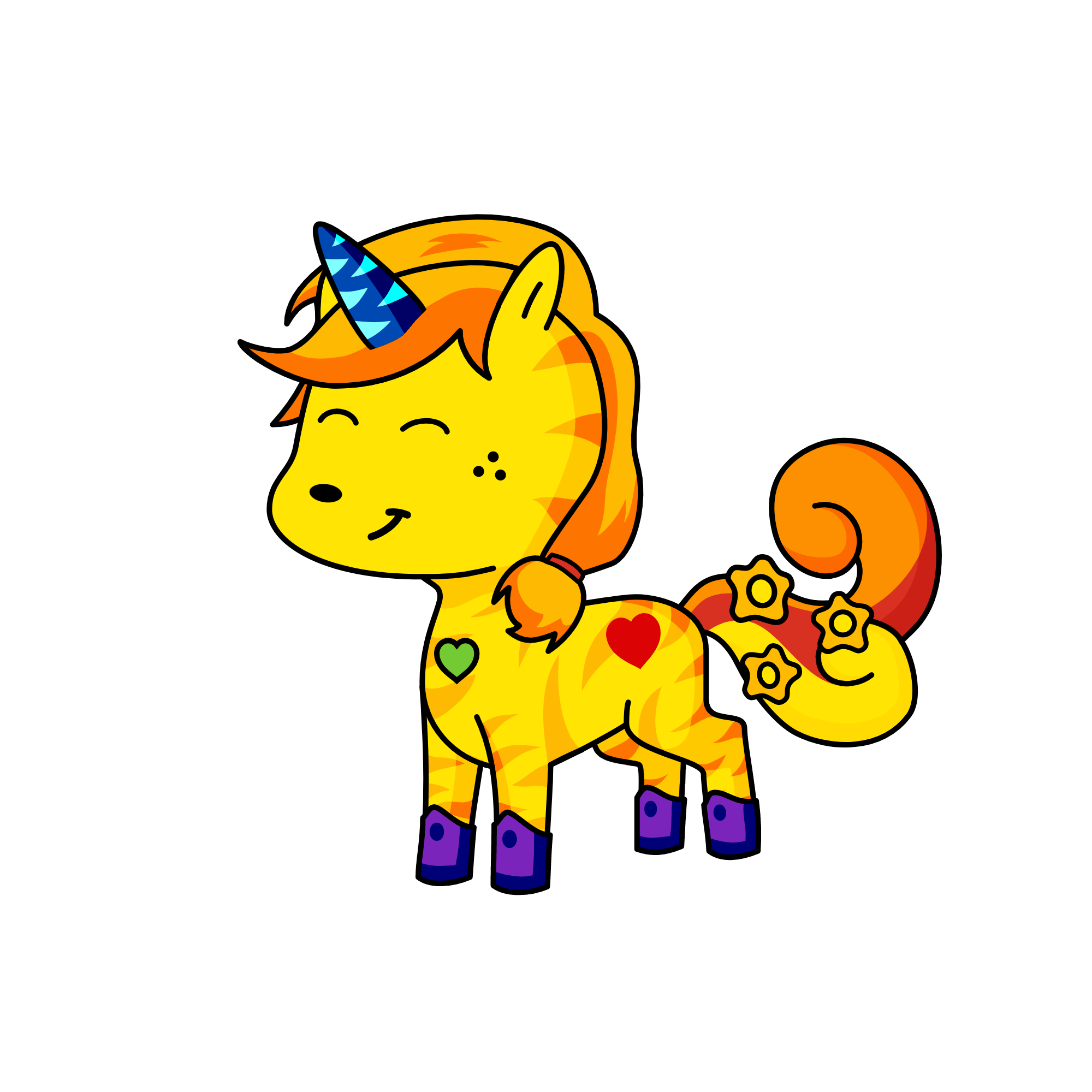 appel jack jr, the unicorn