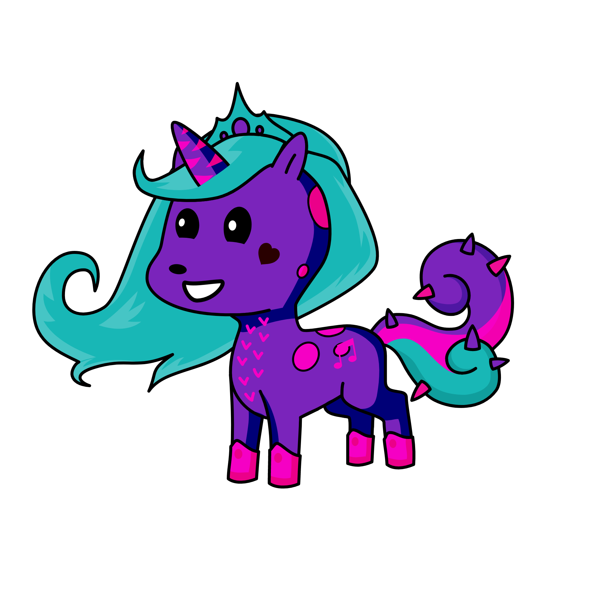 Sploosh, the unicorn