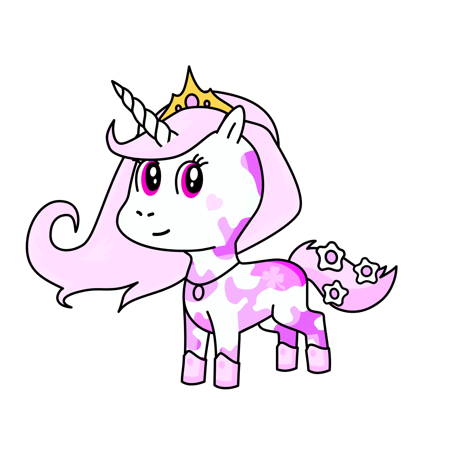 Princess Cotton Candy, the unicorn