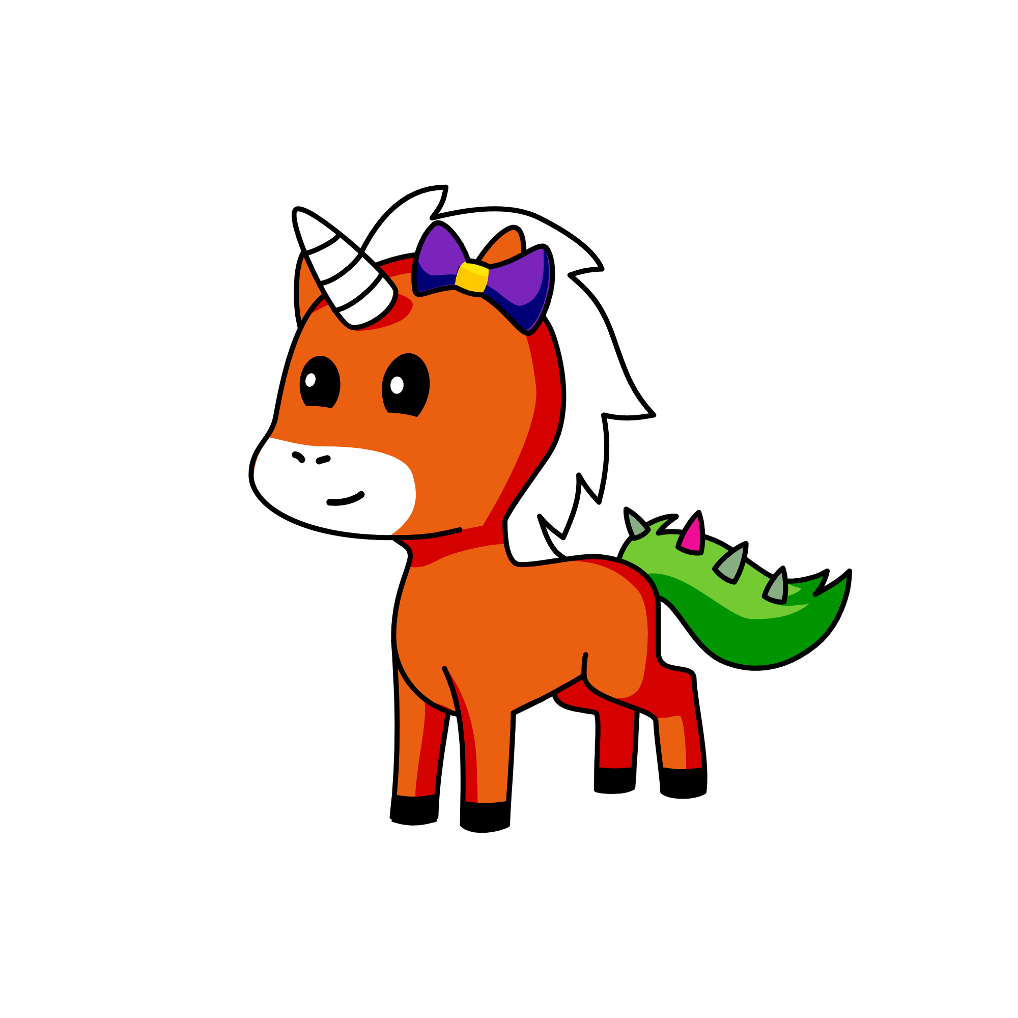zx omg Boy, the unicorn