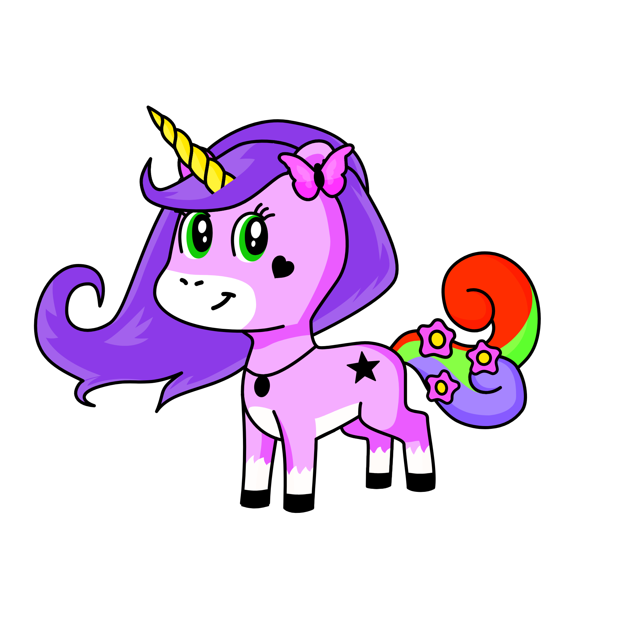 crystal, the unicorn