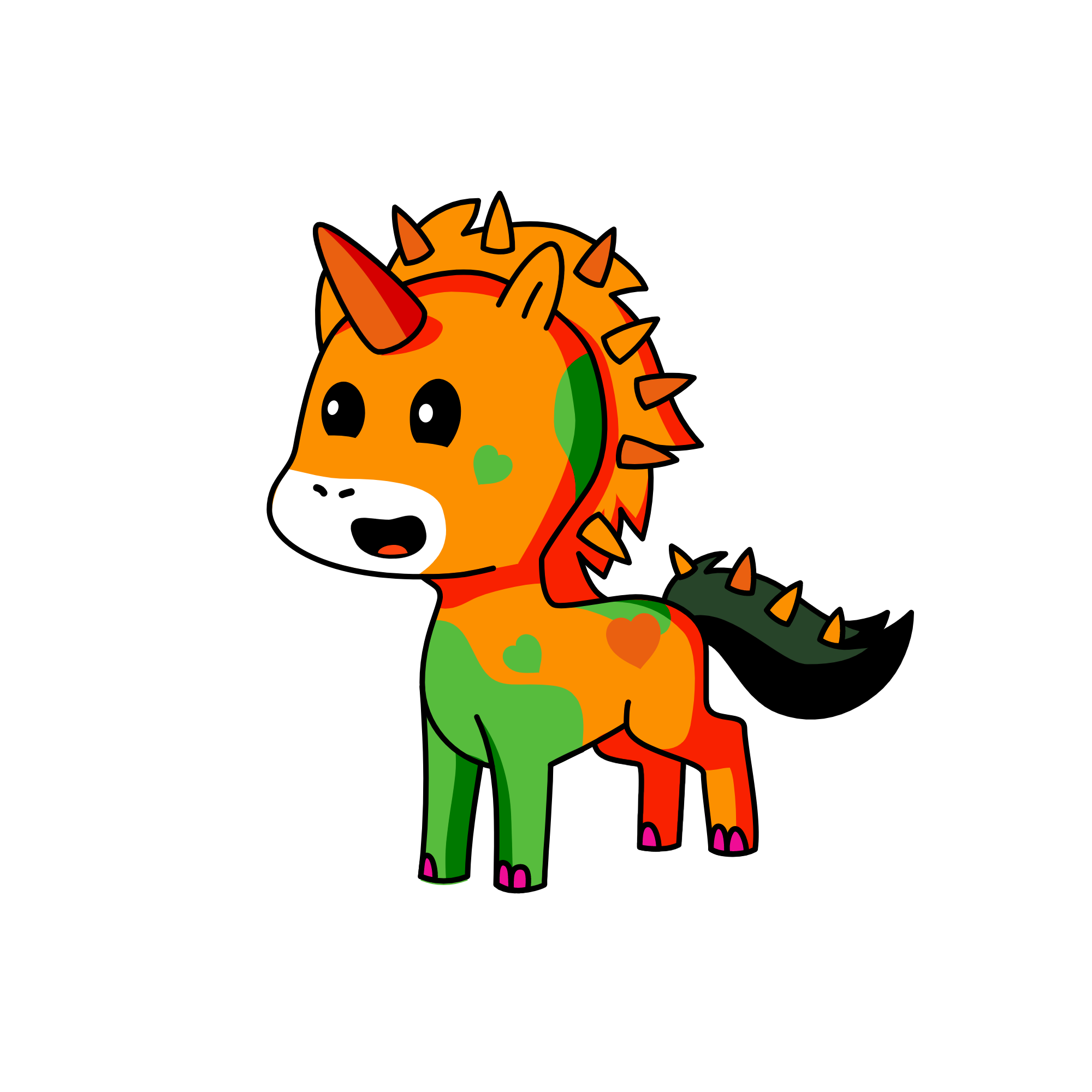omg star, the unicorn