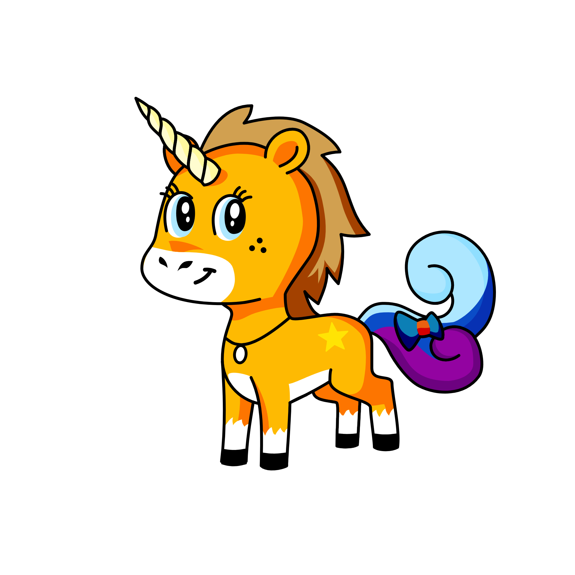 sparkle pudding pop, the unicorn
