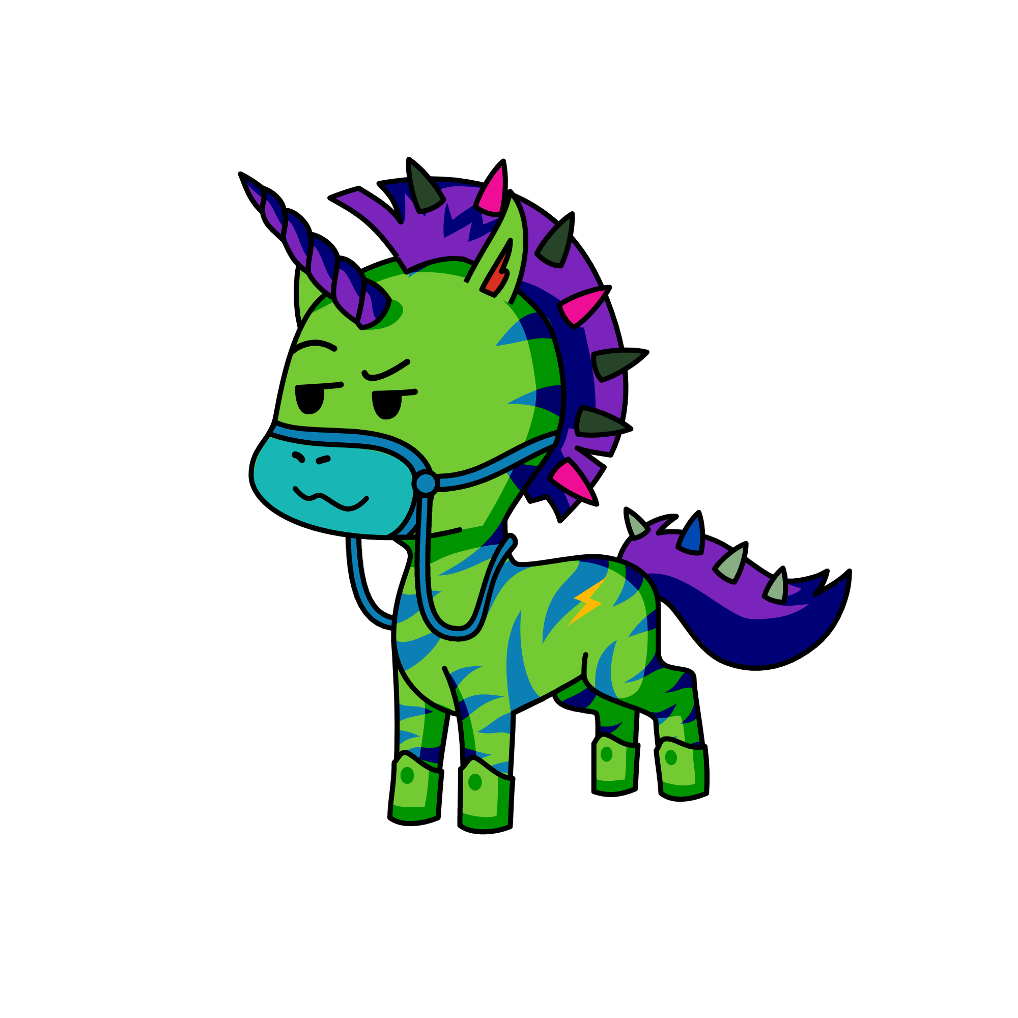 The Green Goblin, the unicorn
