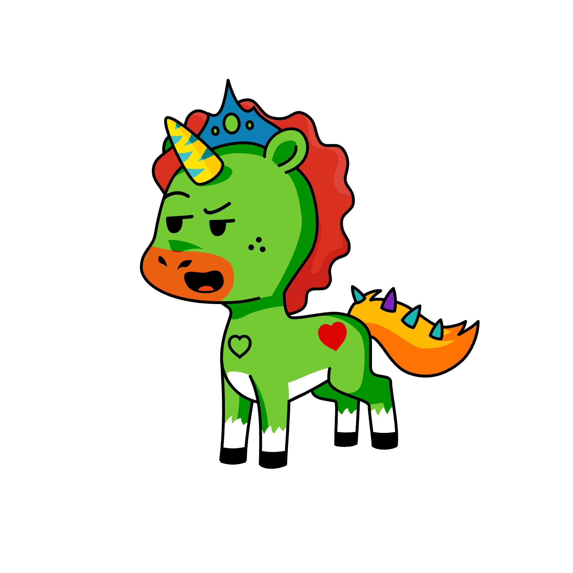 Weirdo, the unicorn