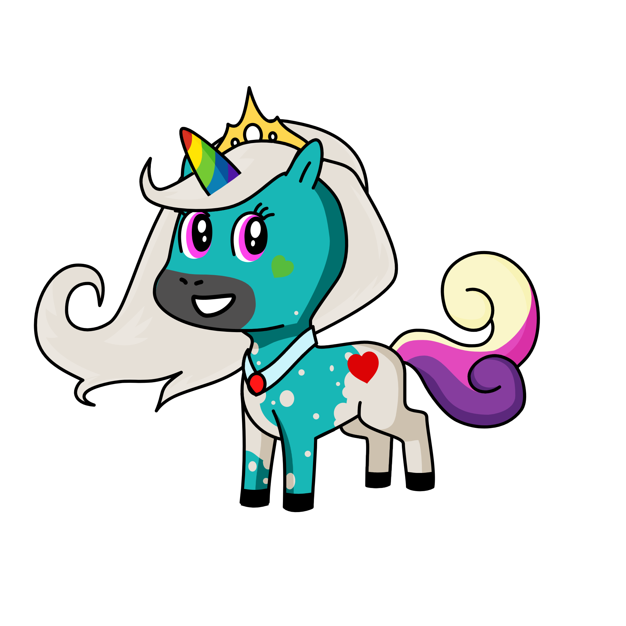 Luna, the unicorn