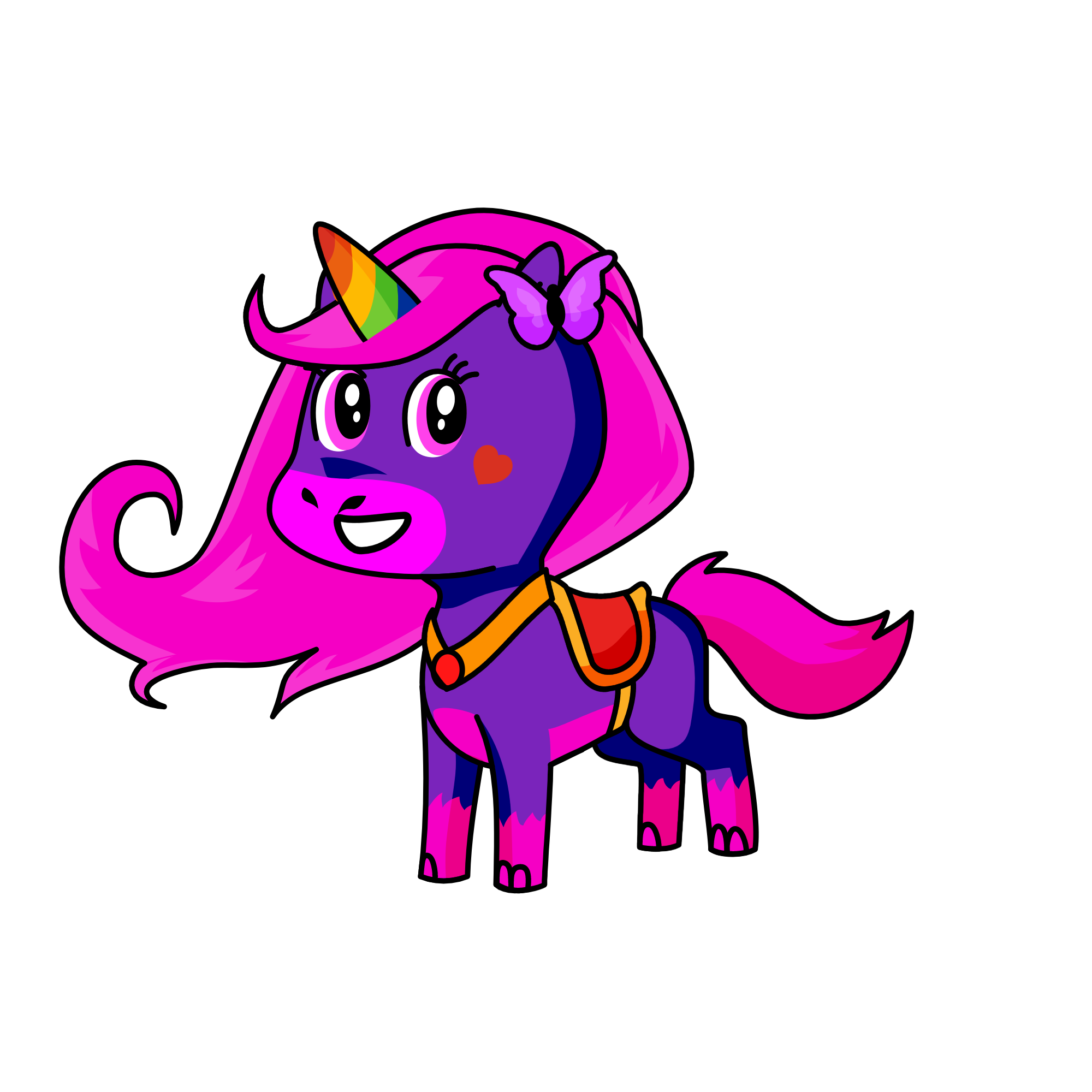 ene, the unicorn