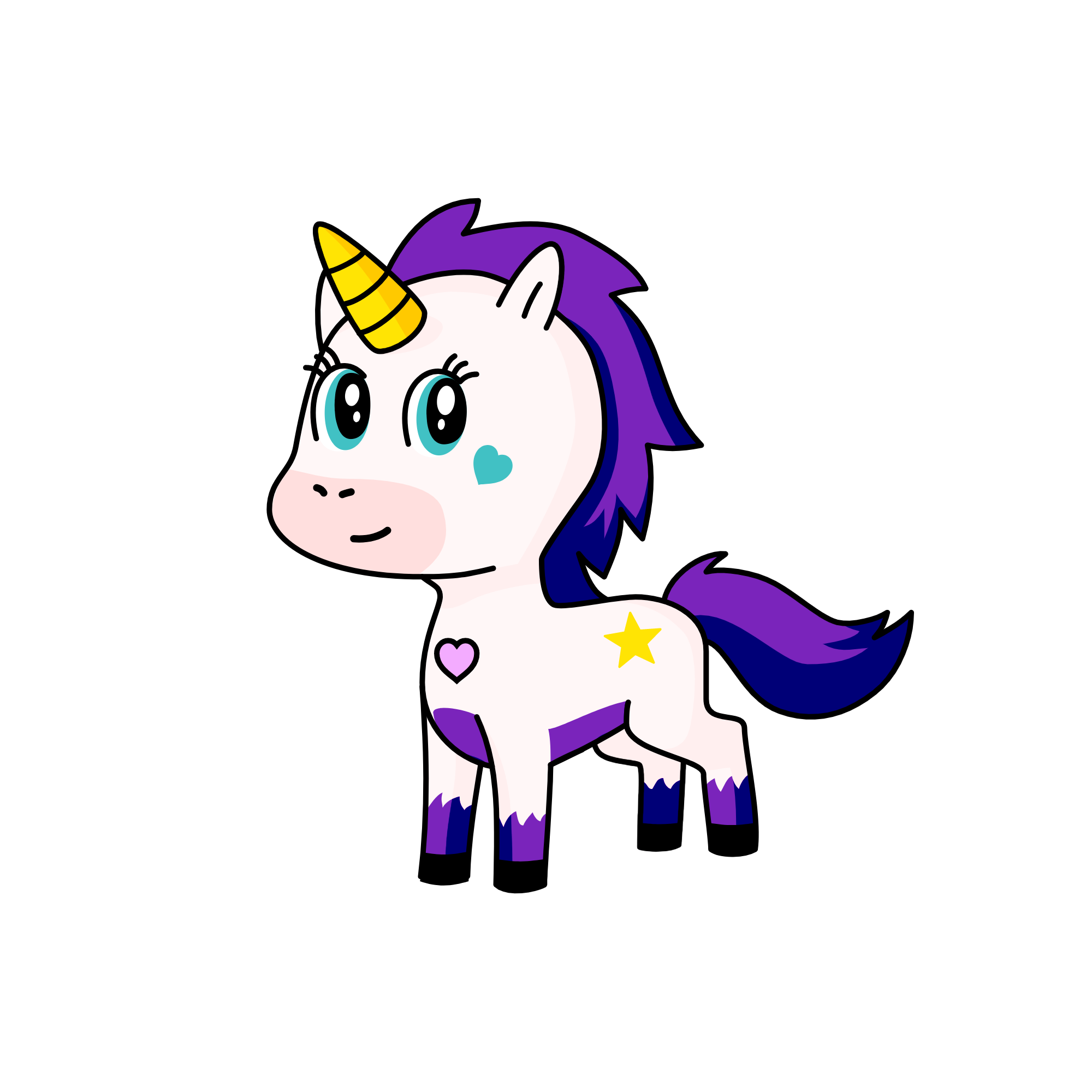 Feather Buttercup, the unicorn