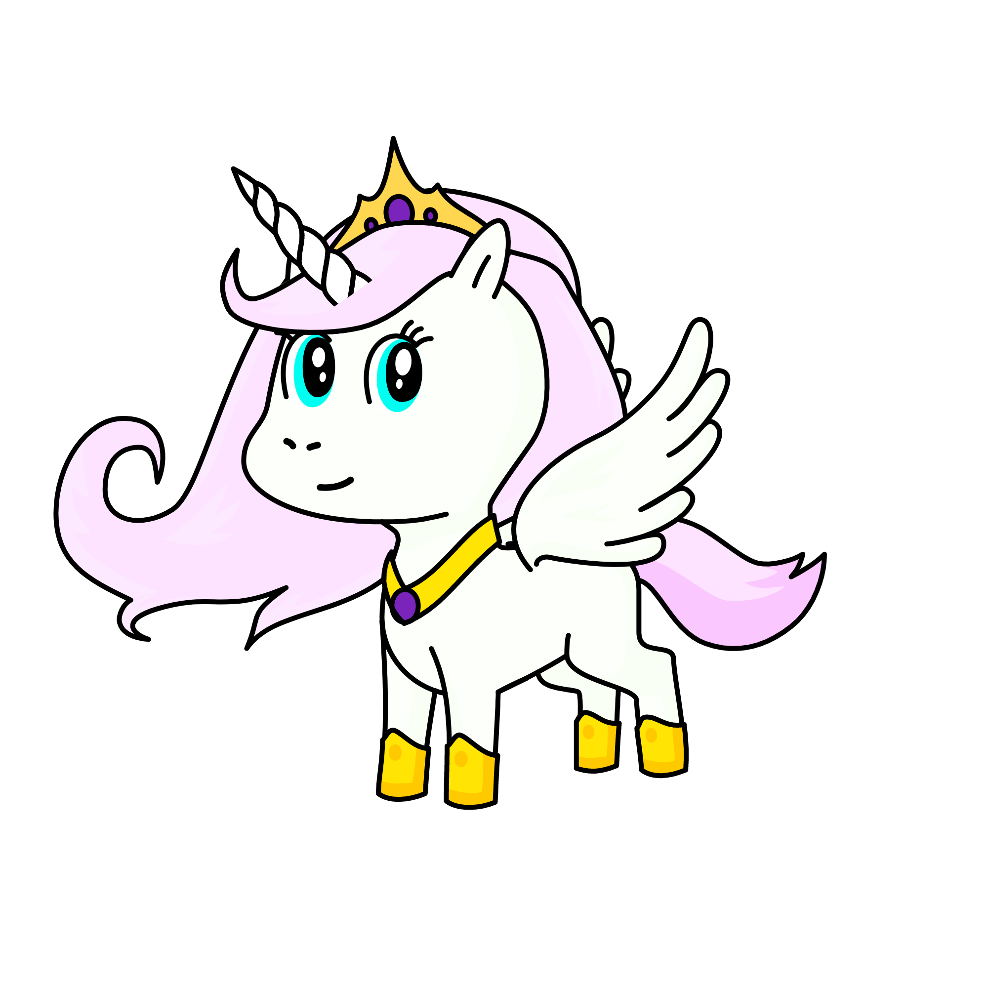 Princess celestia (younger), the unicorn