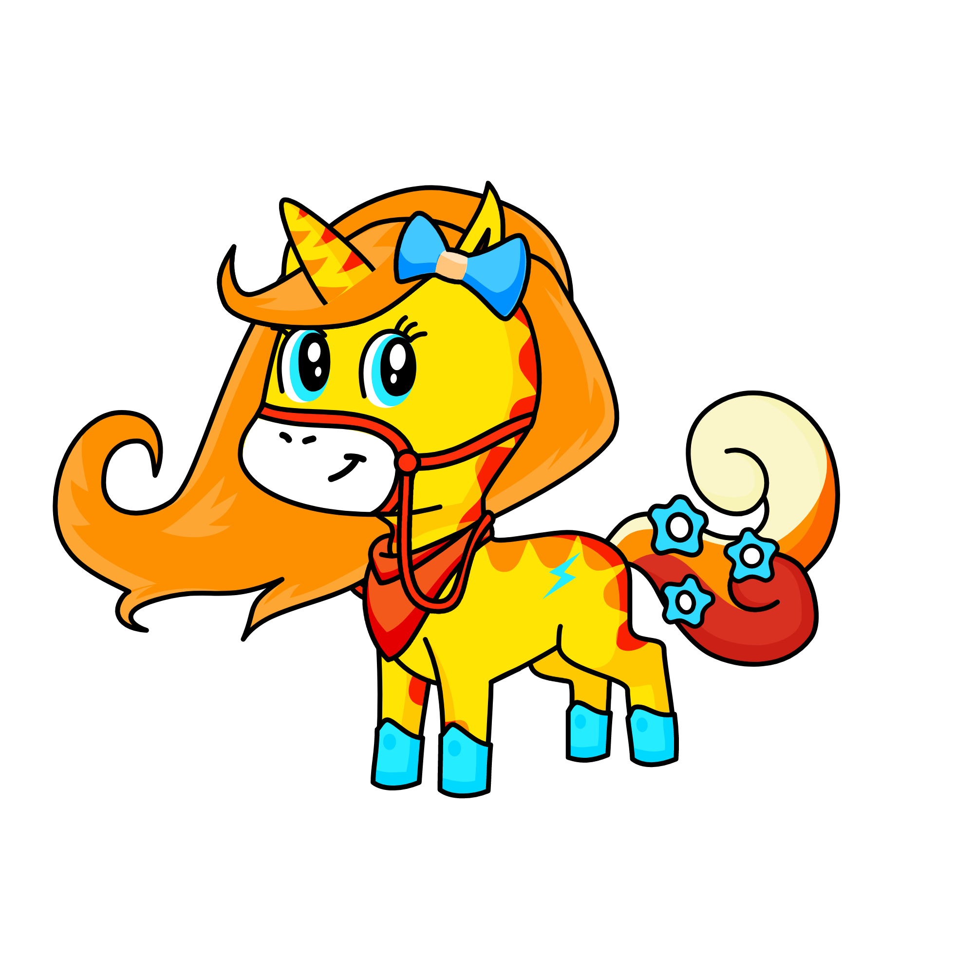 amber, the unicorn