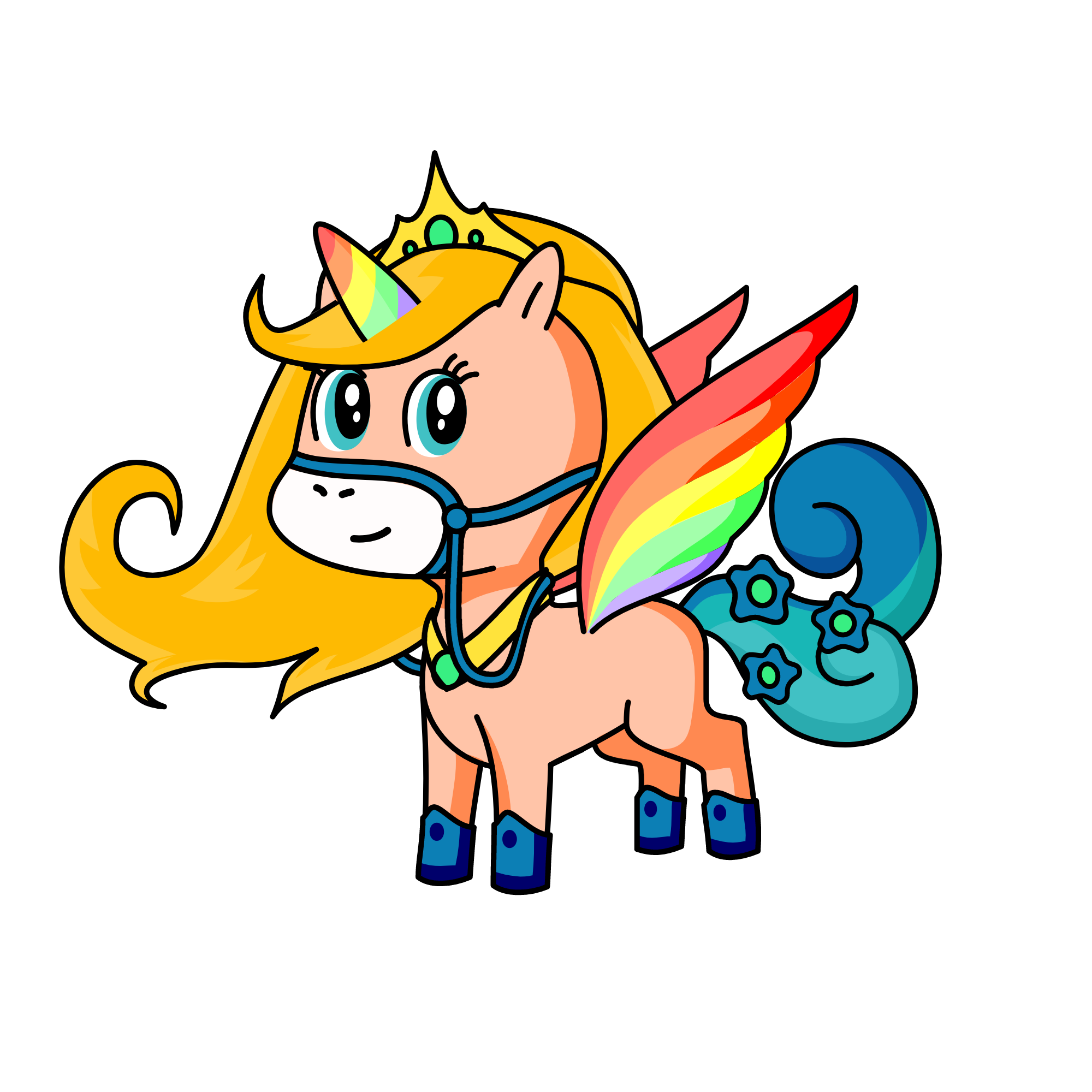 Ashley, the unicorn