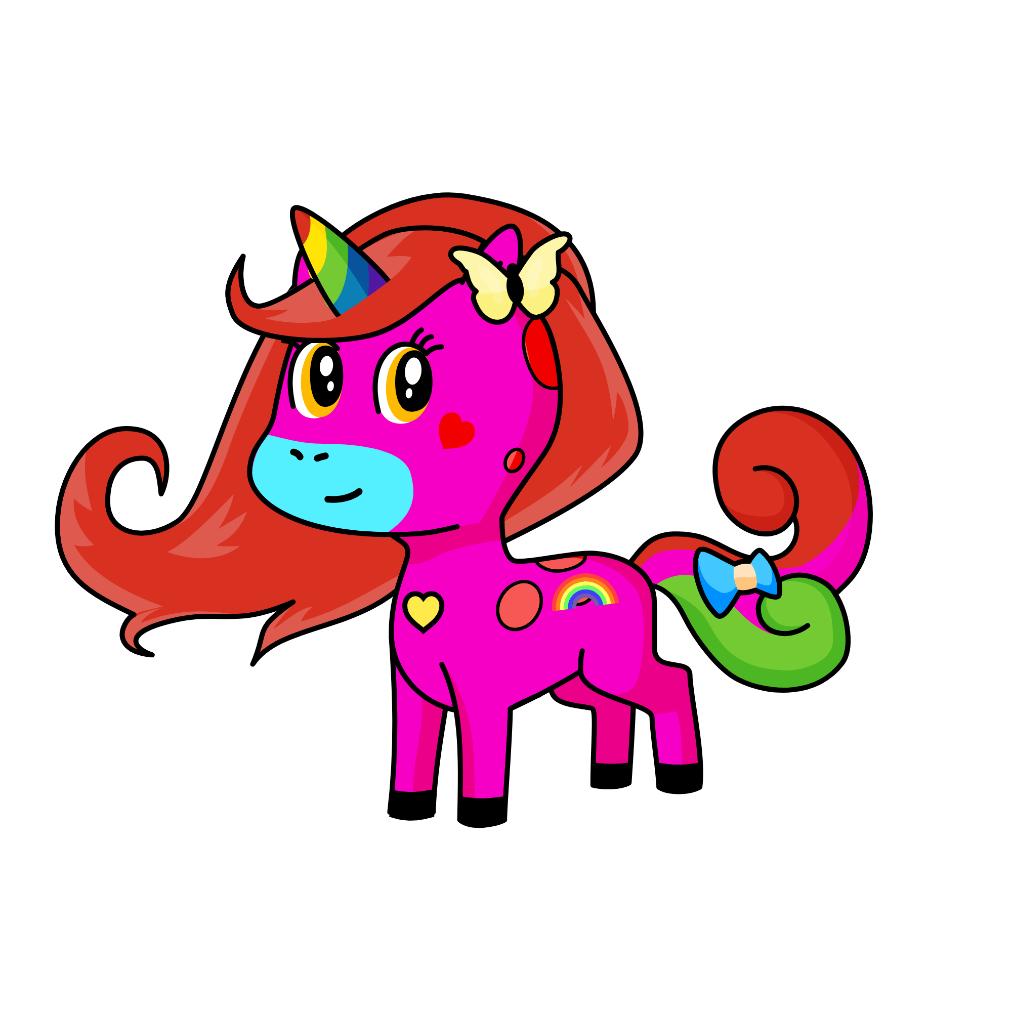 lighty, the unicorn