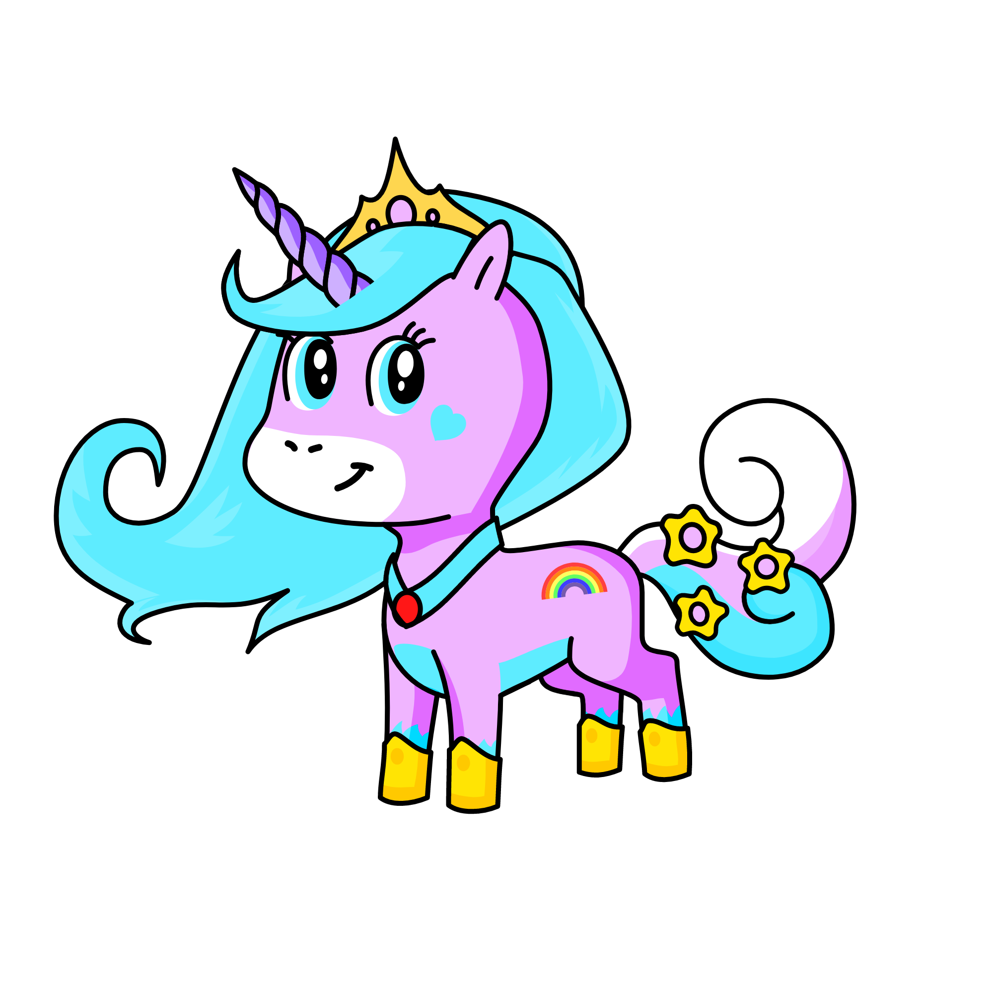 snowie, the unicorn