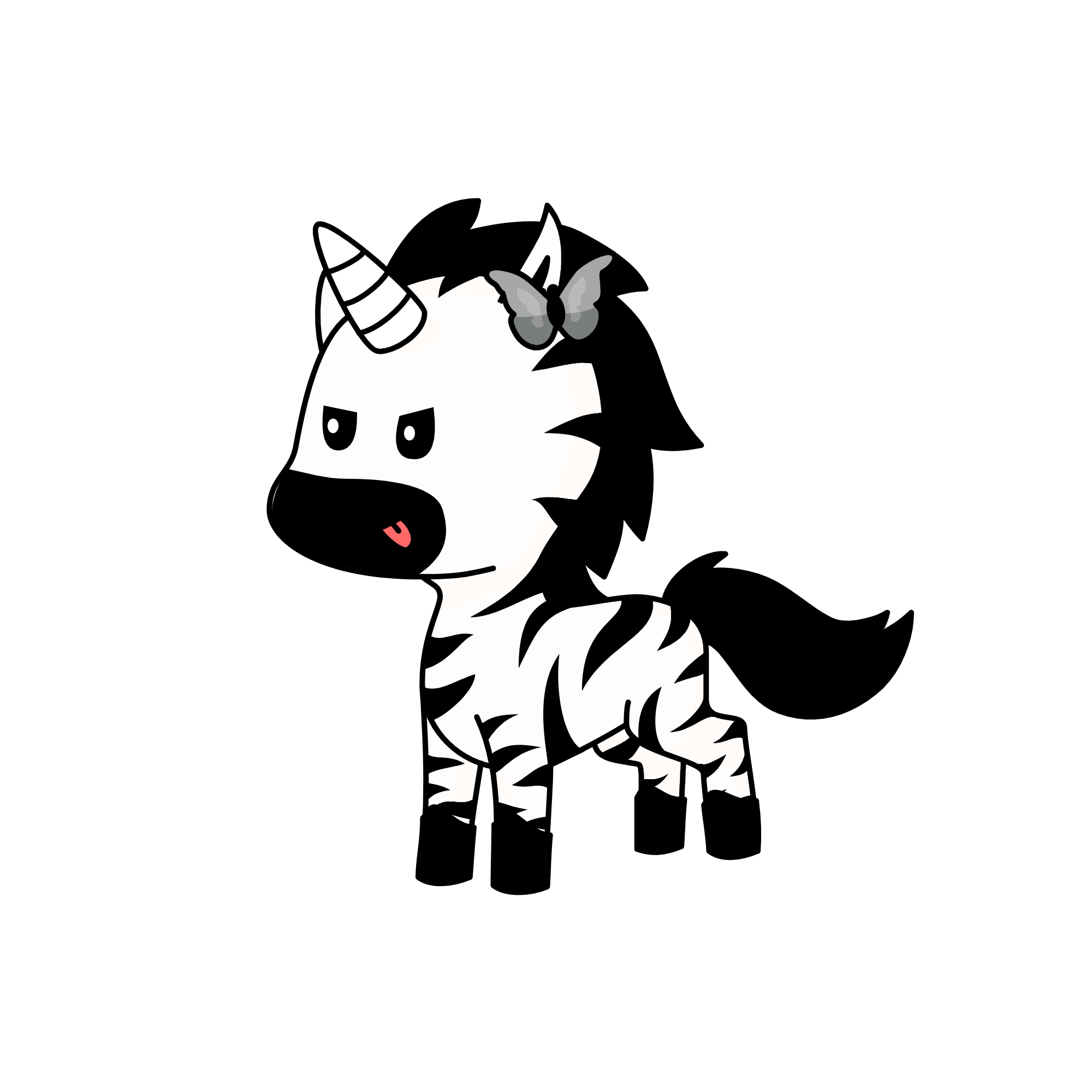 Midnight, the unicorn