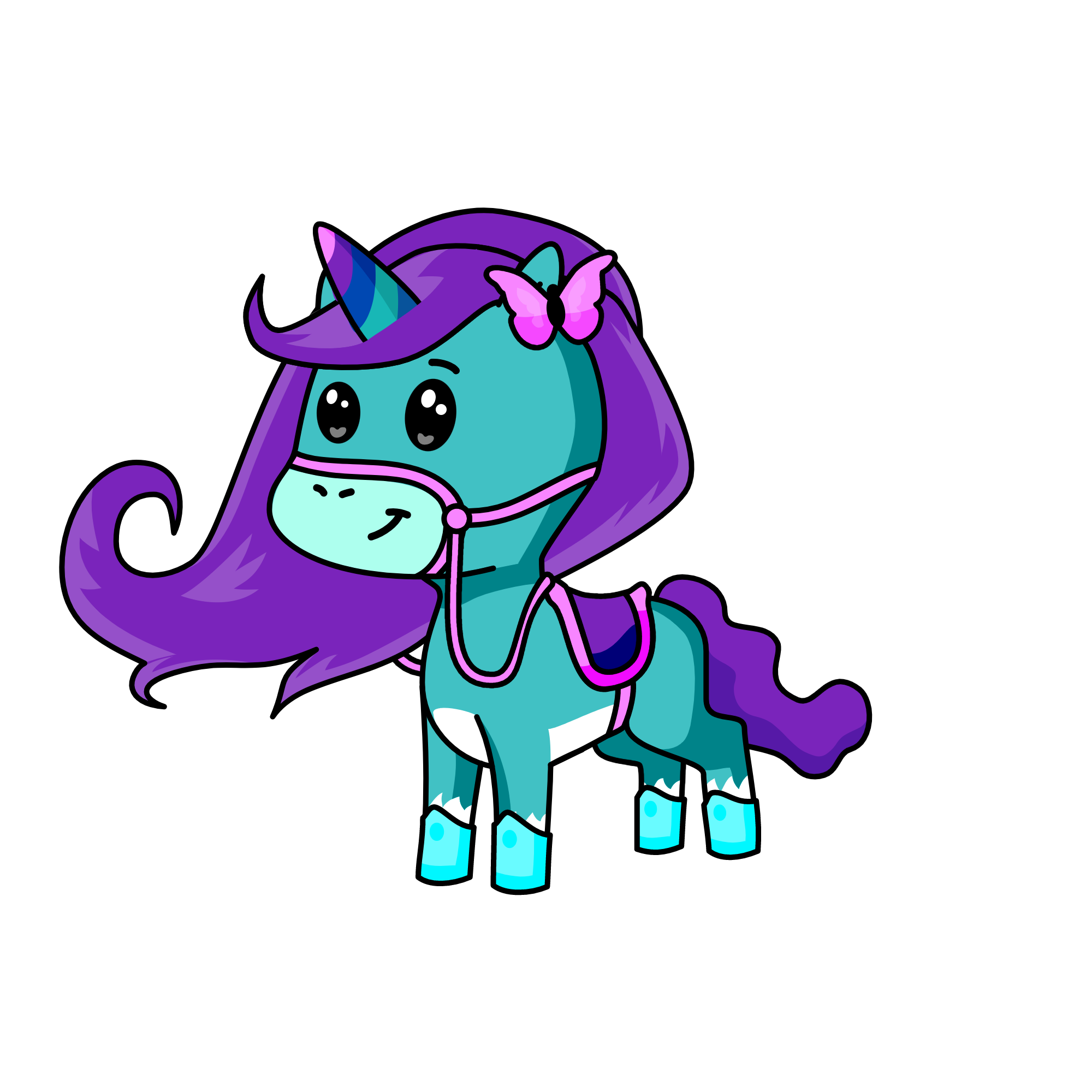 Luna, the unicorn