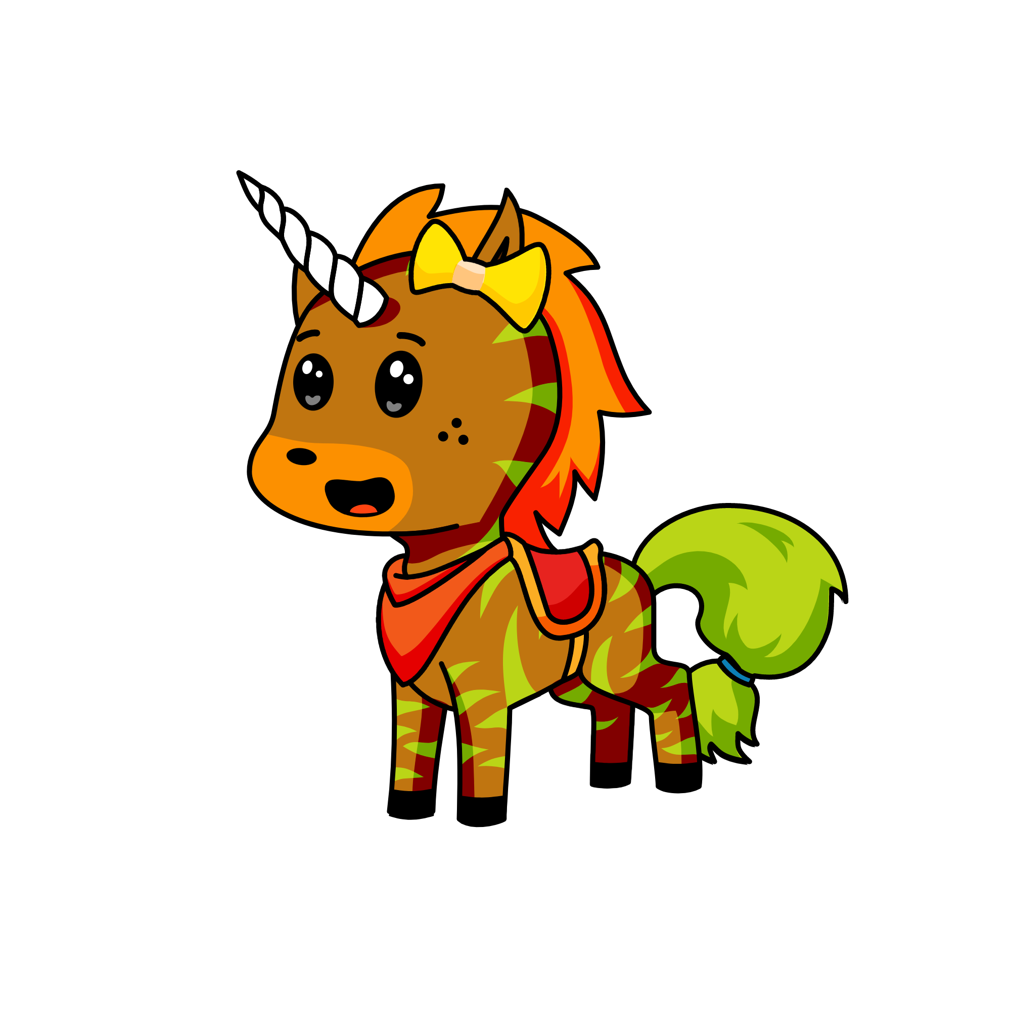 Brelly, the unicorn