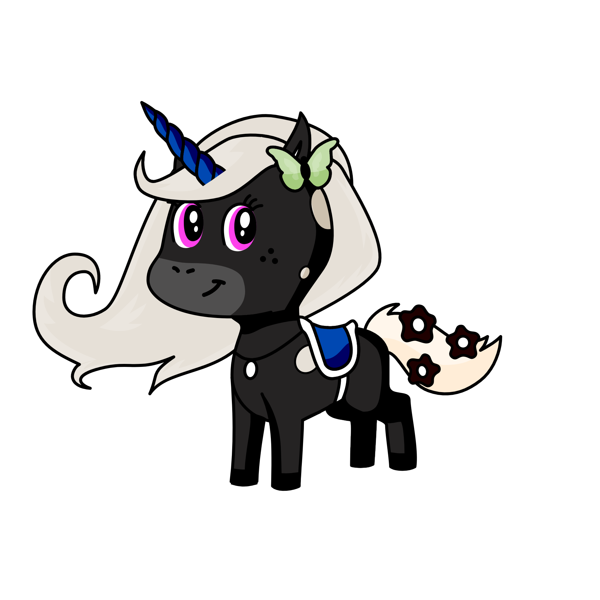 Midnight, the unicorn