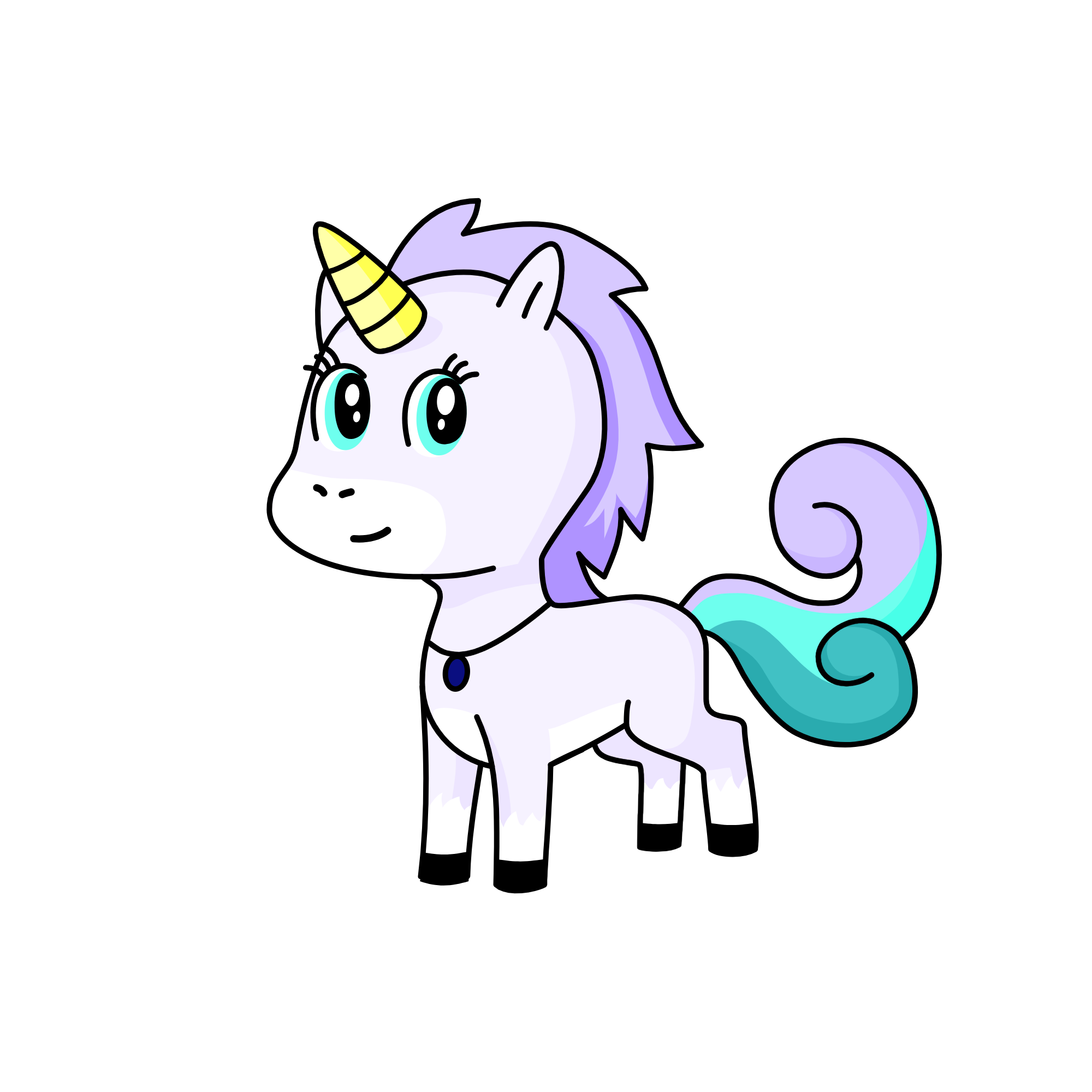 Snowy, the unicorn