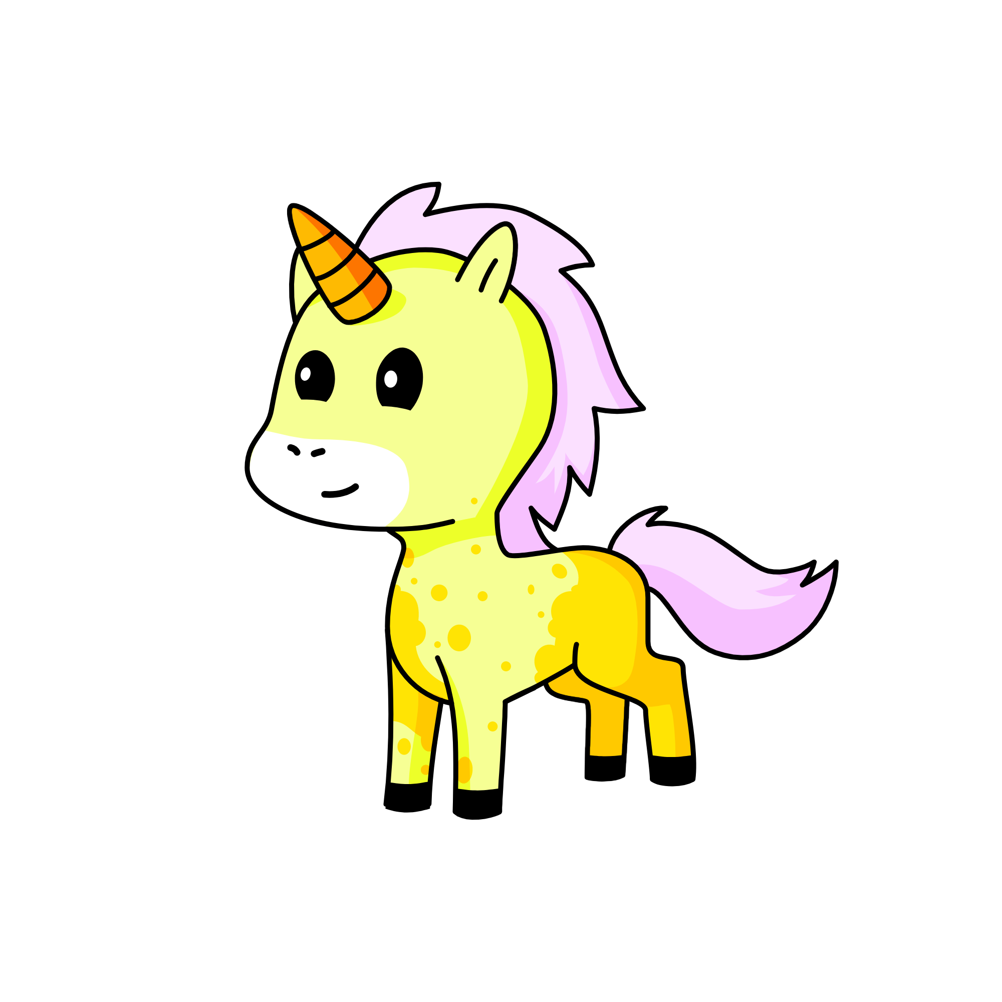 Sunrise, the unicorn