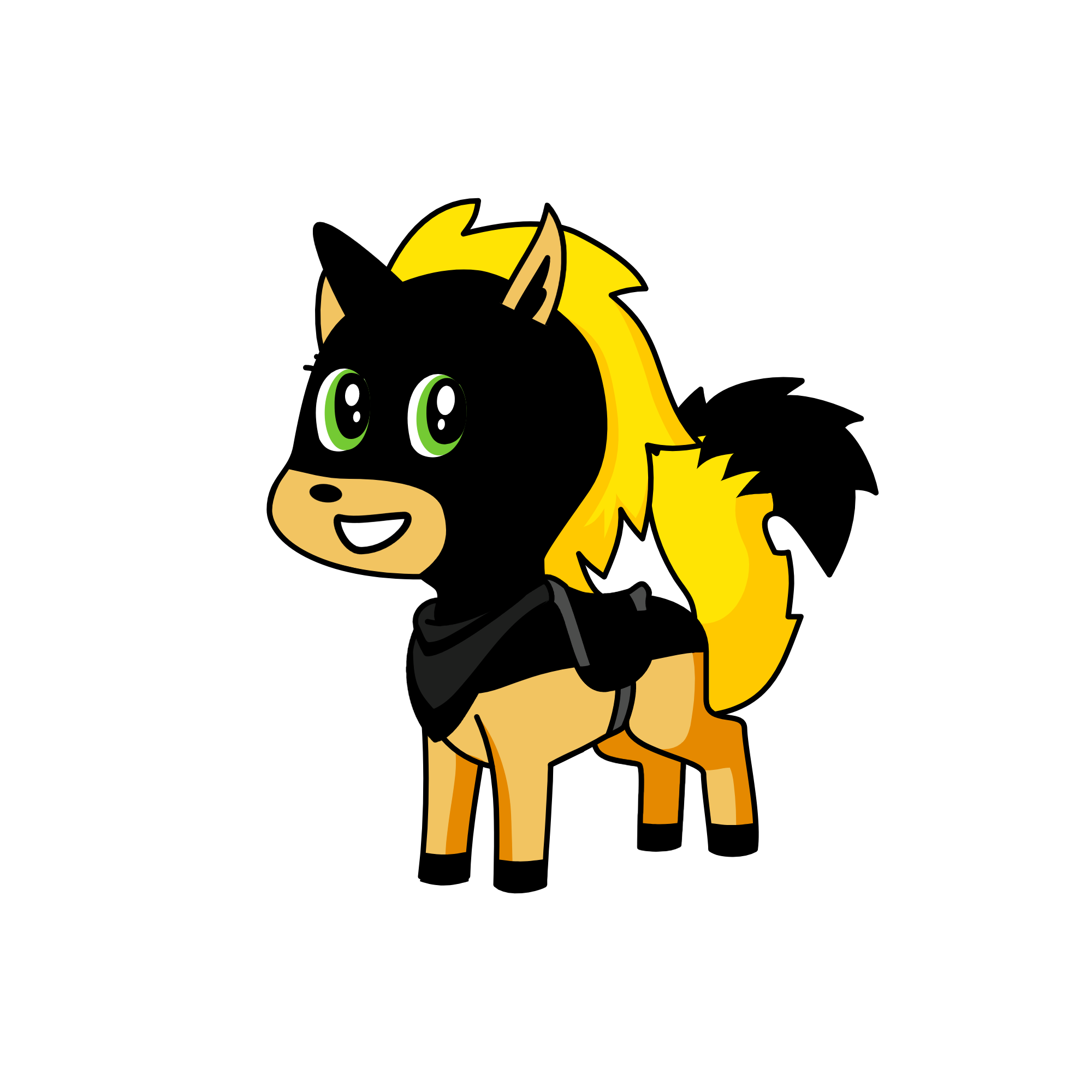Cat Noir, the unicorn