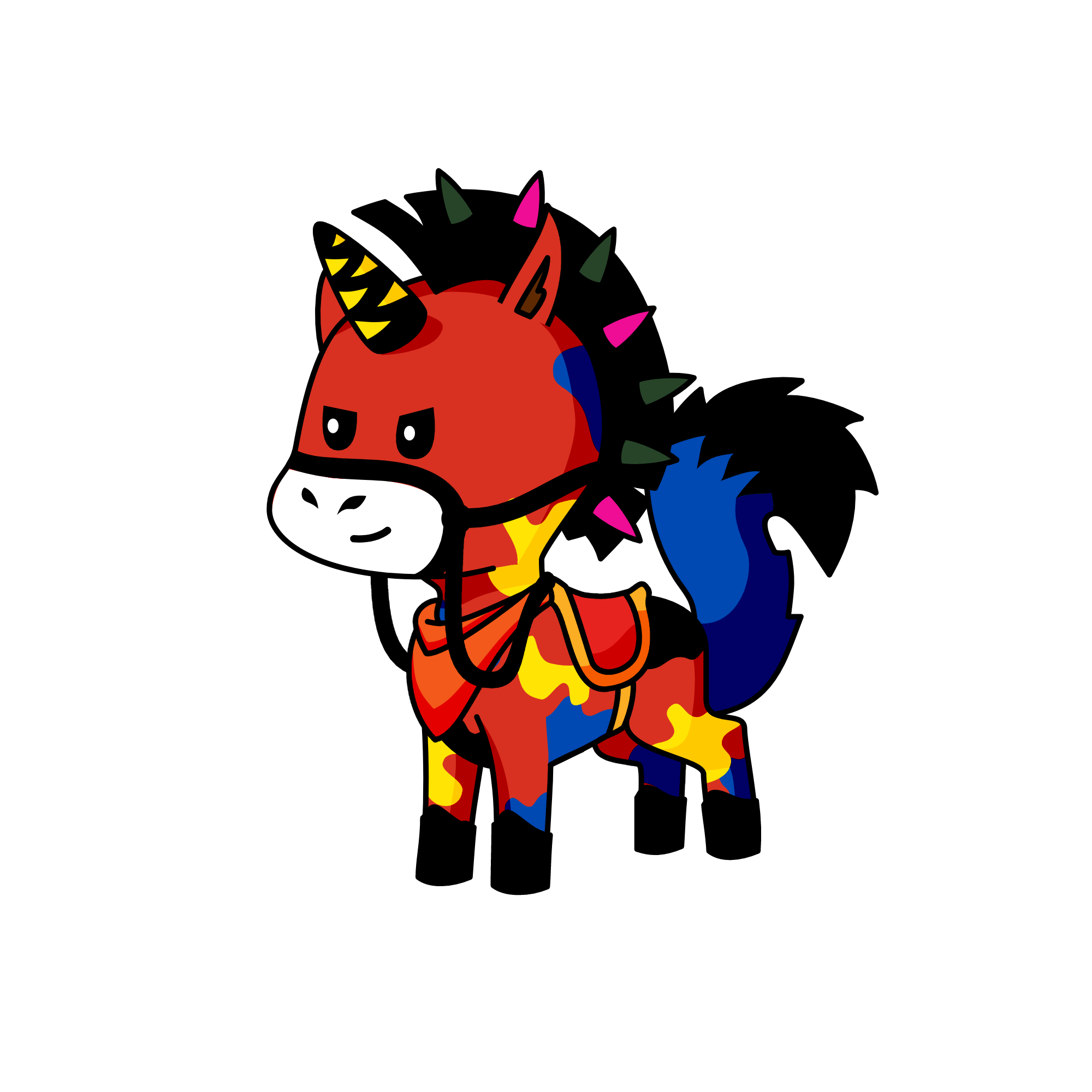 ganster, the unicorn