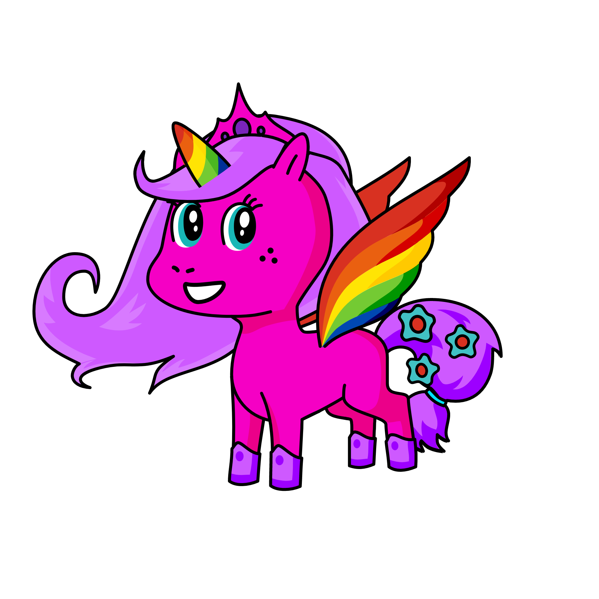 pinesess unicorn, the unicorn